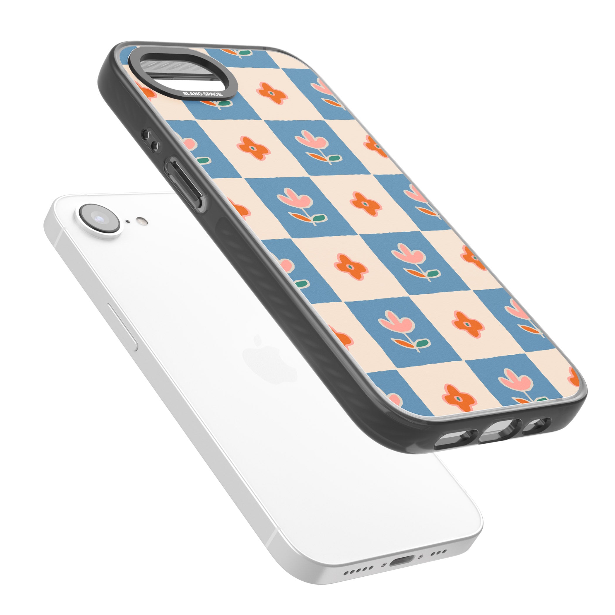 Vintage Bloom Checkered