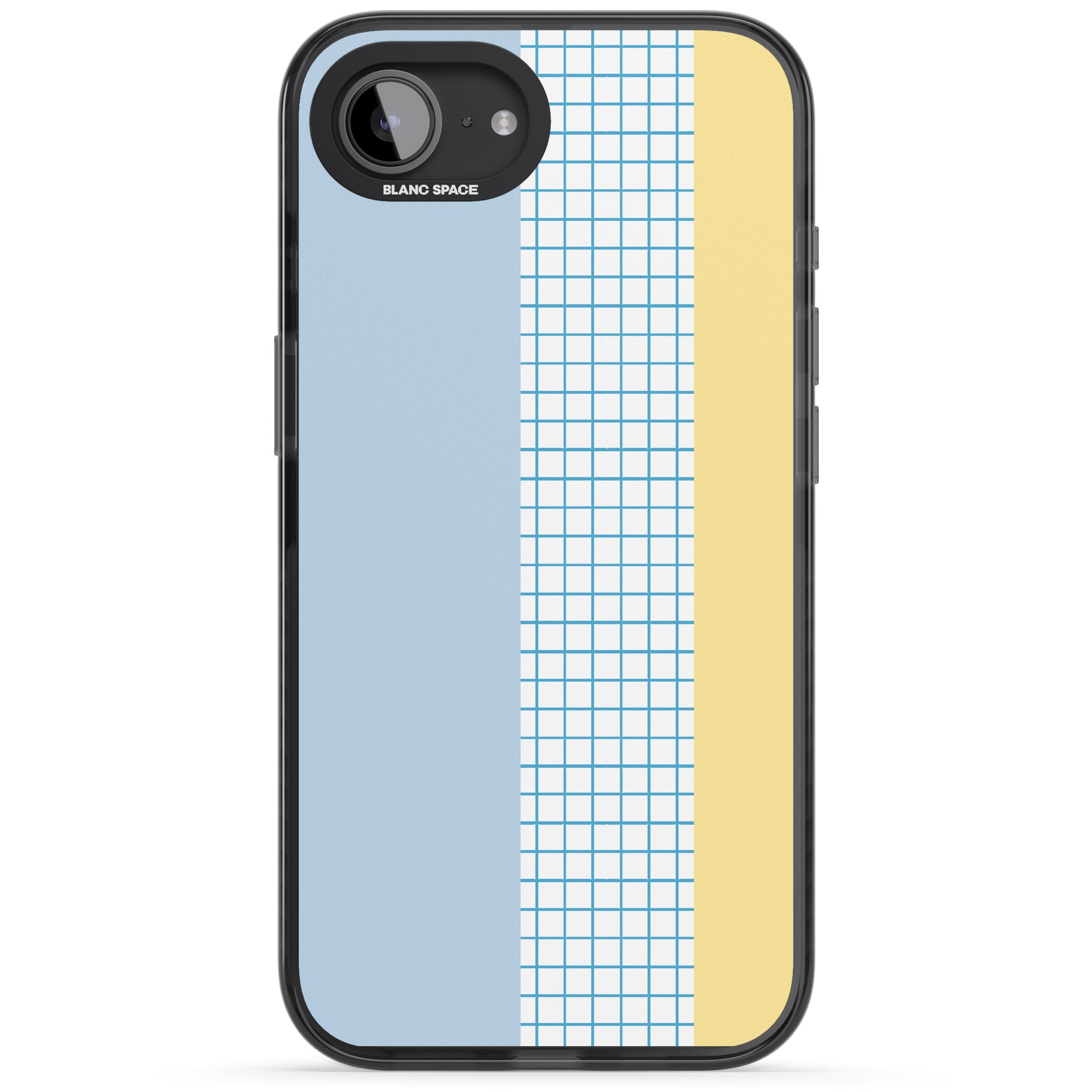 Abstract Grid Blue & Yellow