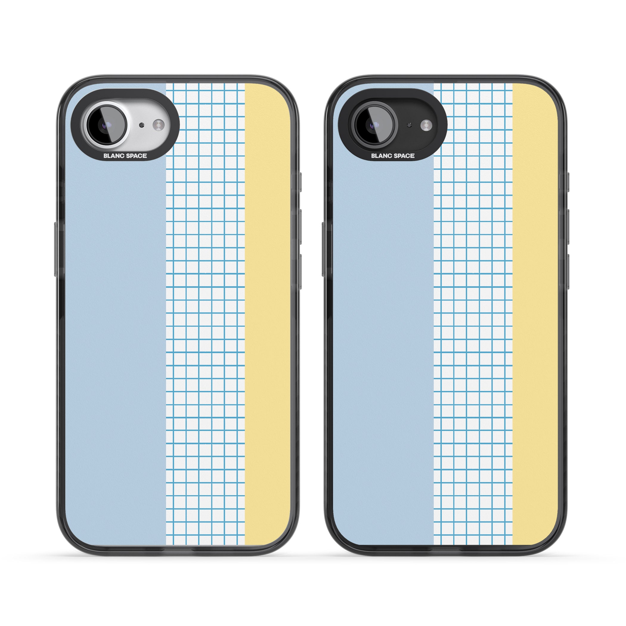 Abstract Grid Blue & Yellow