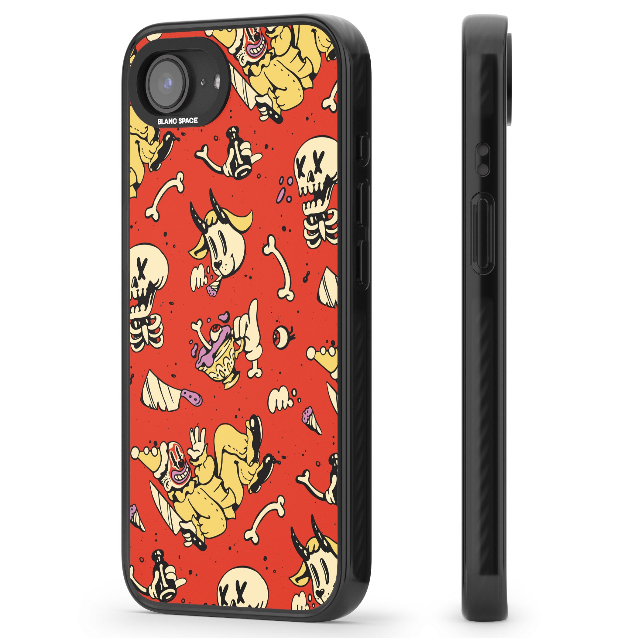 Red Retro Halloween Pattern