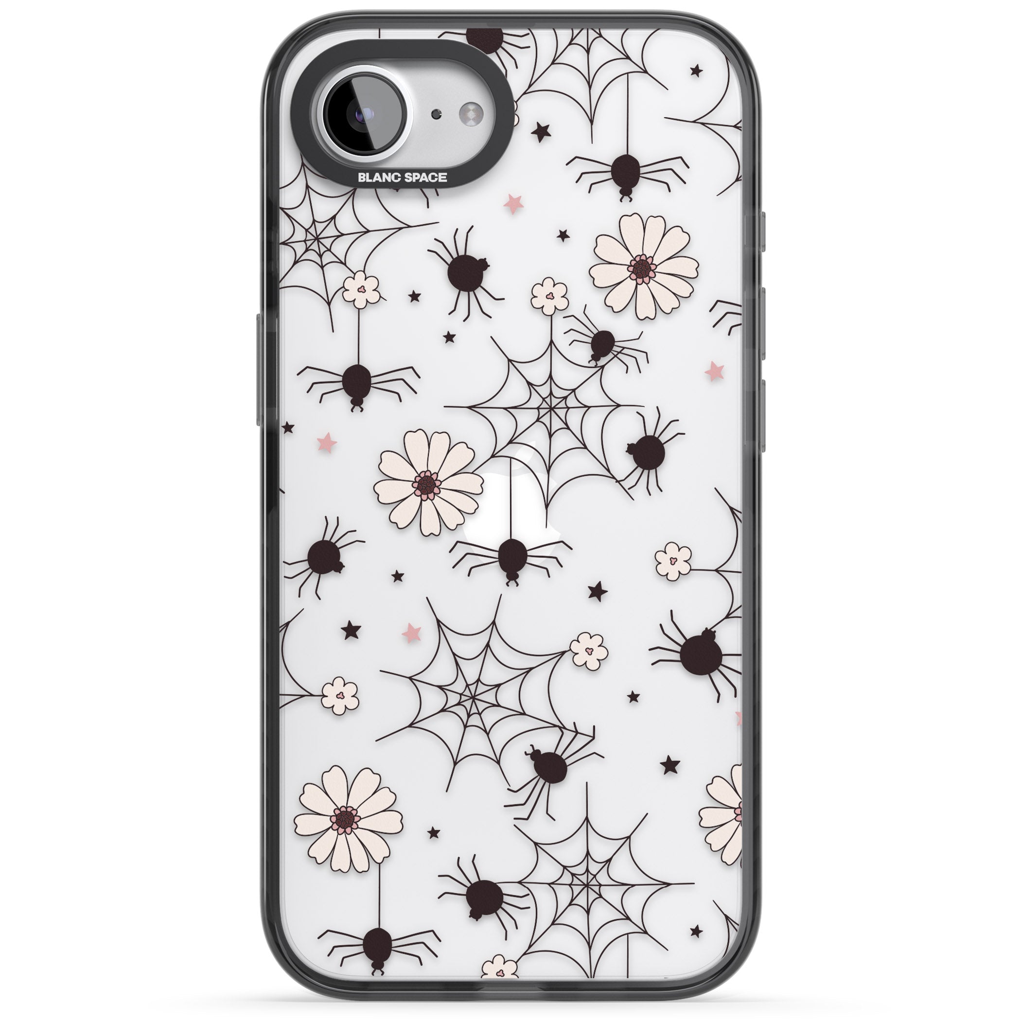 Spiders And Flowers Pattern