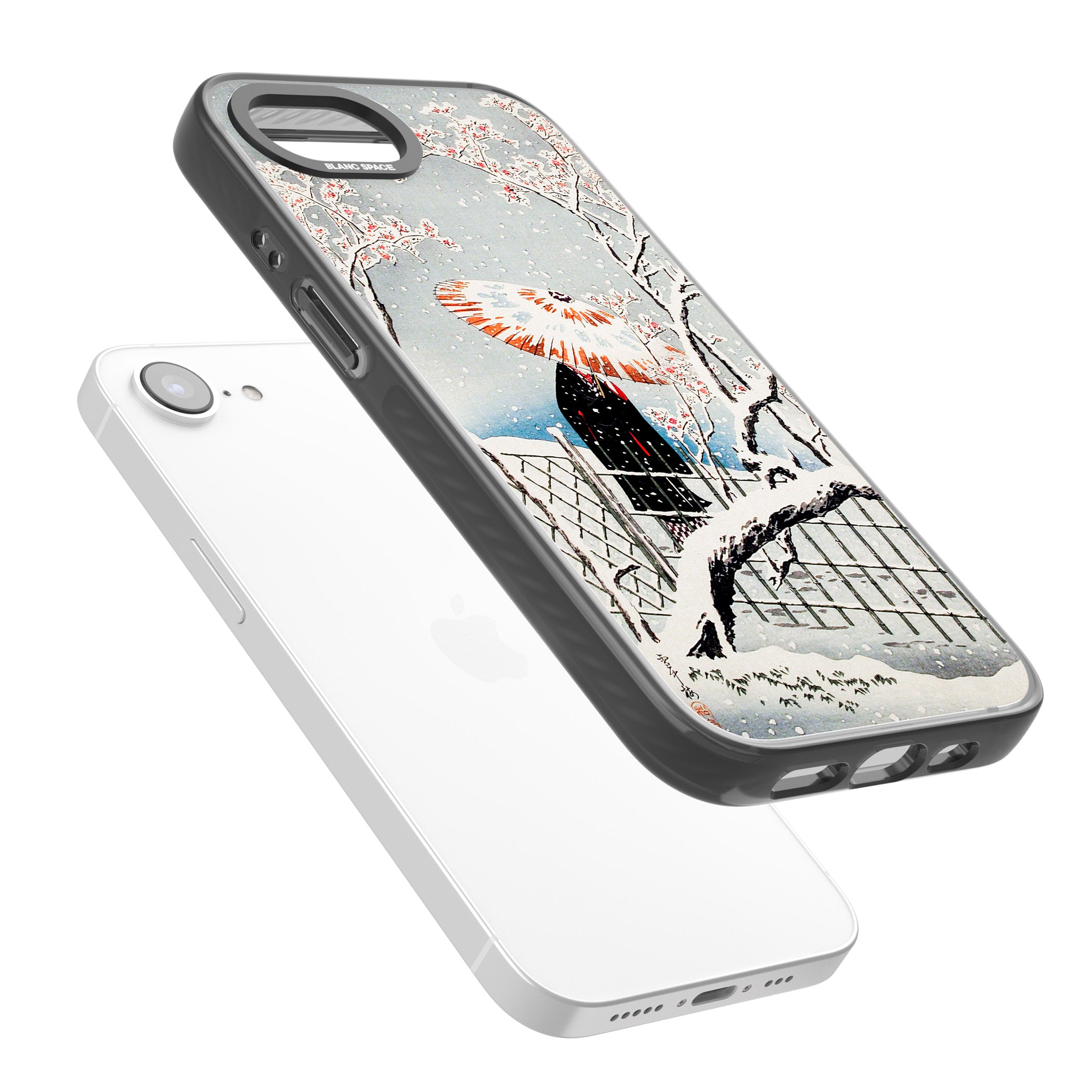 Plum Tree In Snow By Hiroaki Takahashi