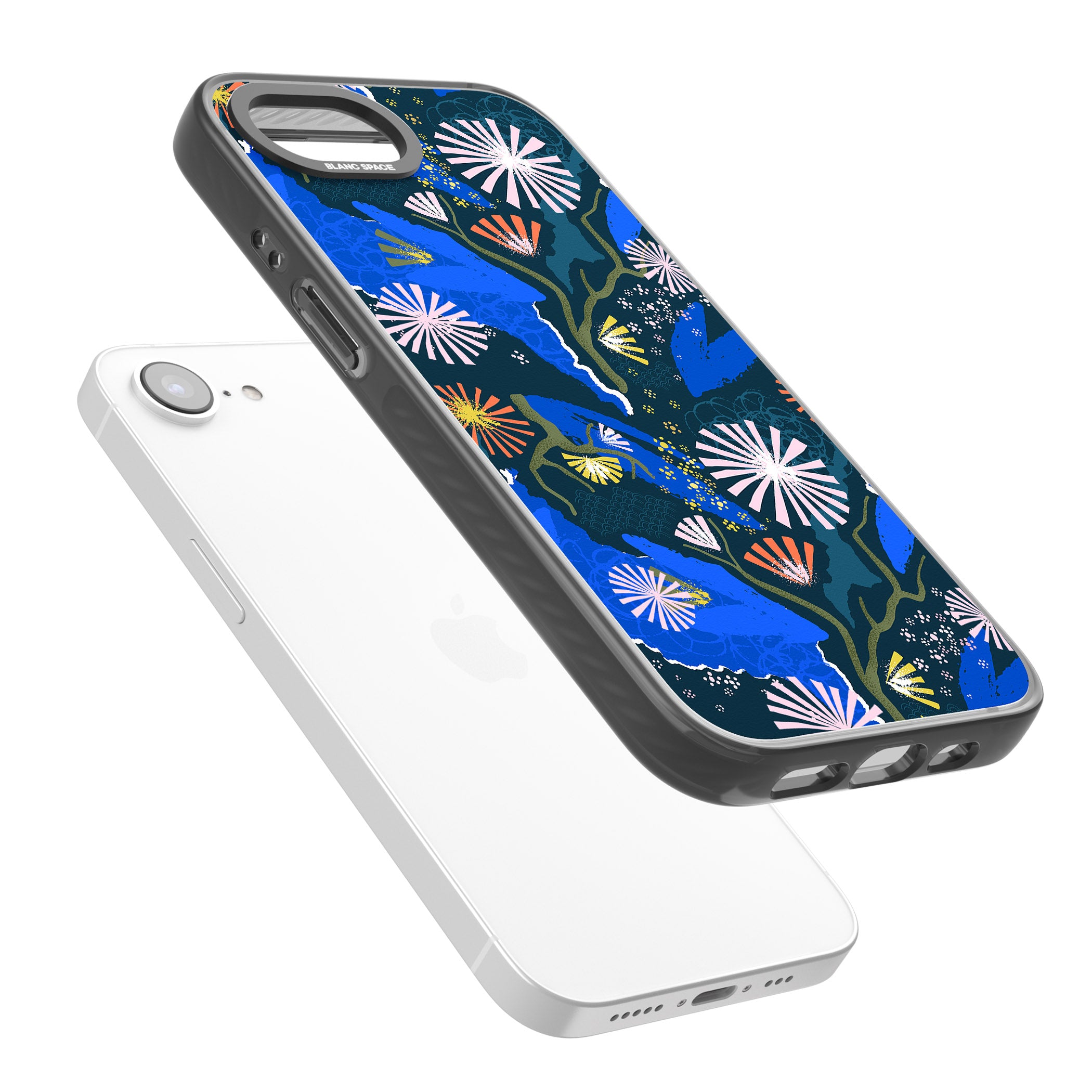 Dark Botanicals Abstract Pattern