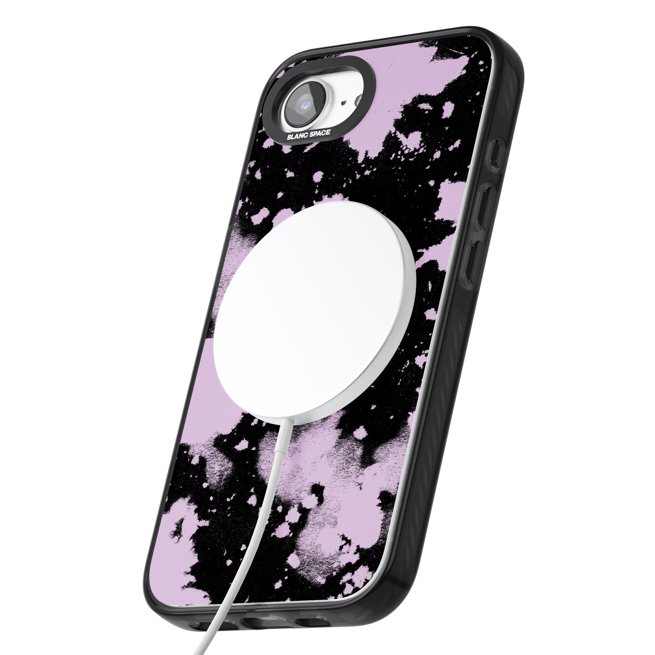 Pink & Black Acid Wash Tie Dye