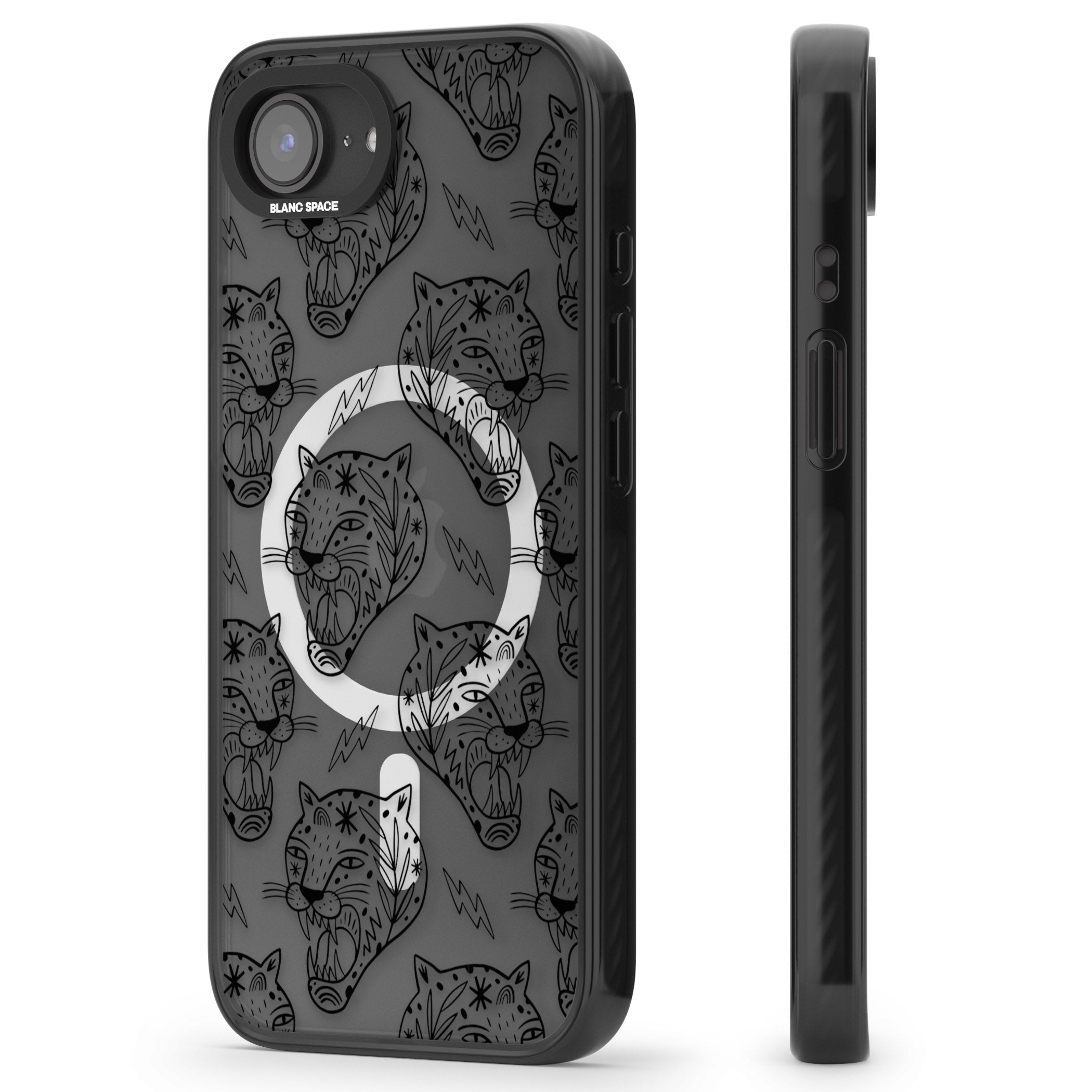 Black Tiger Roar Pattern