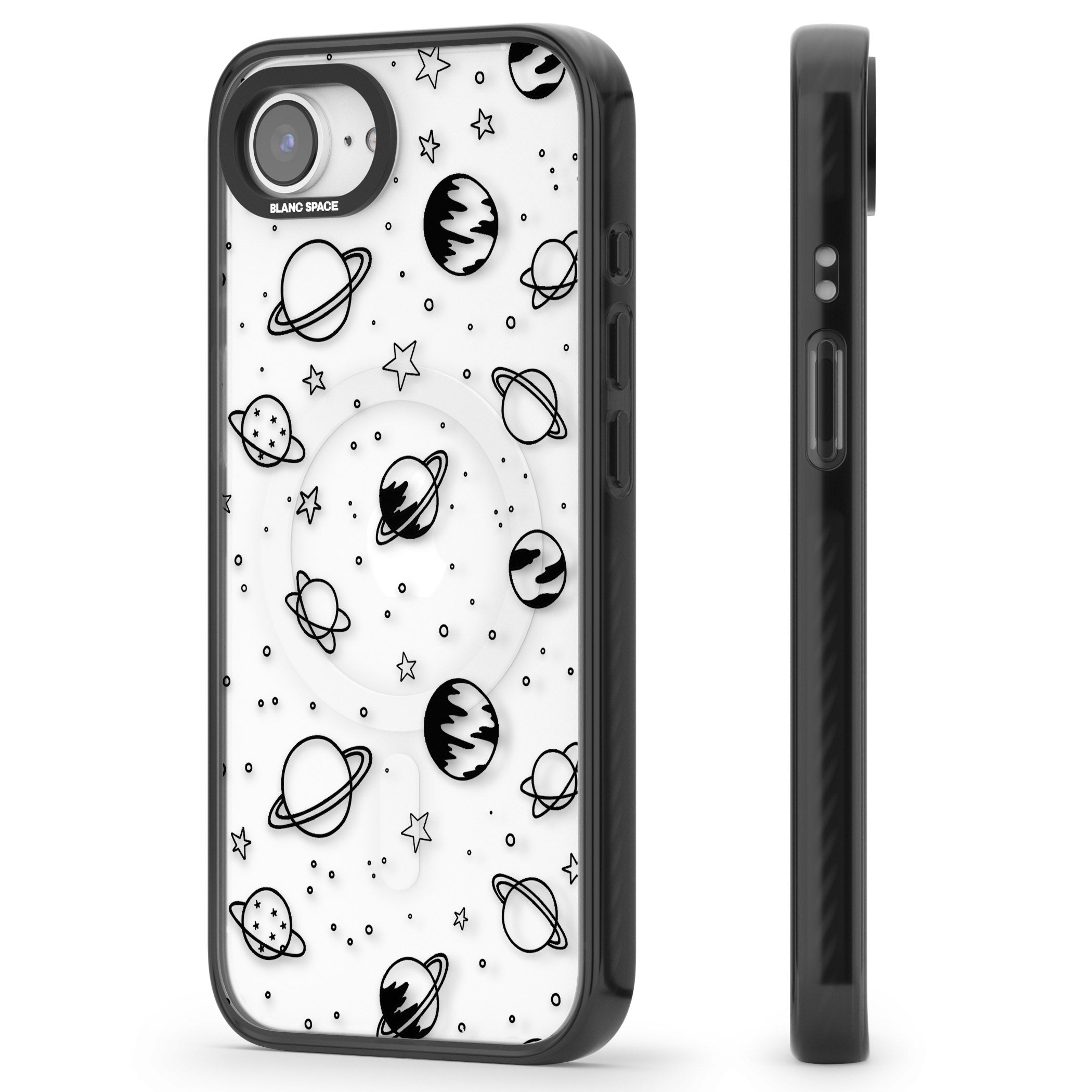 Cosmic Sketch Black Clear