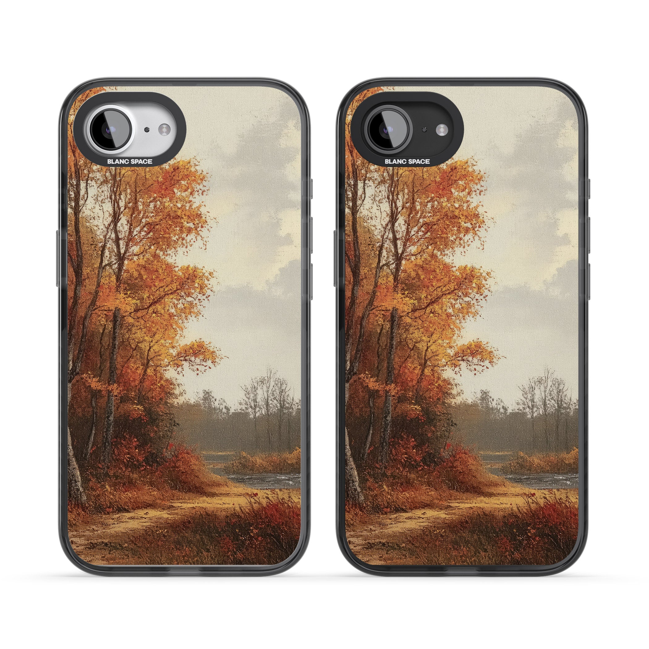 Vintage Autumn Oil Painting