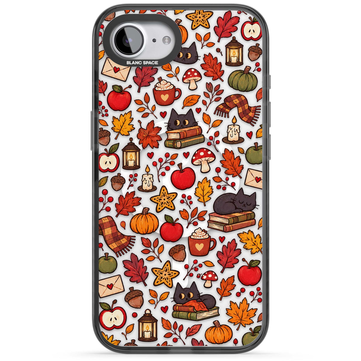 Autumn Mix iPhone case | Black Impact Magsafe case for iPhone 16e, iPhone 17e