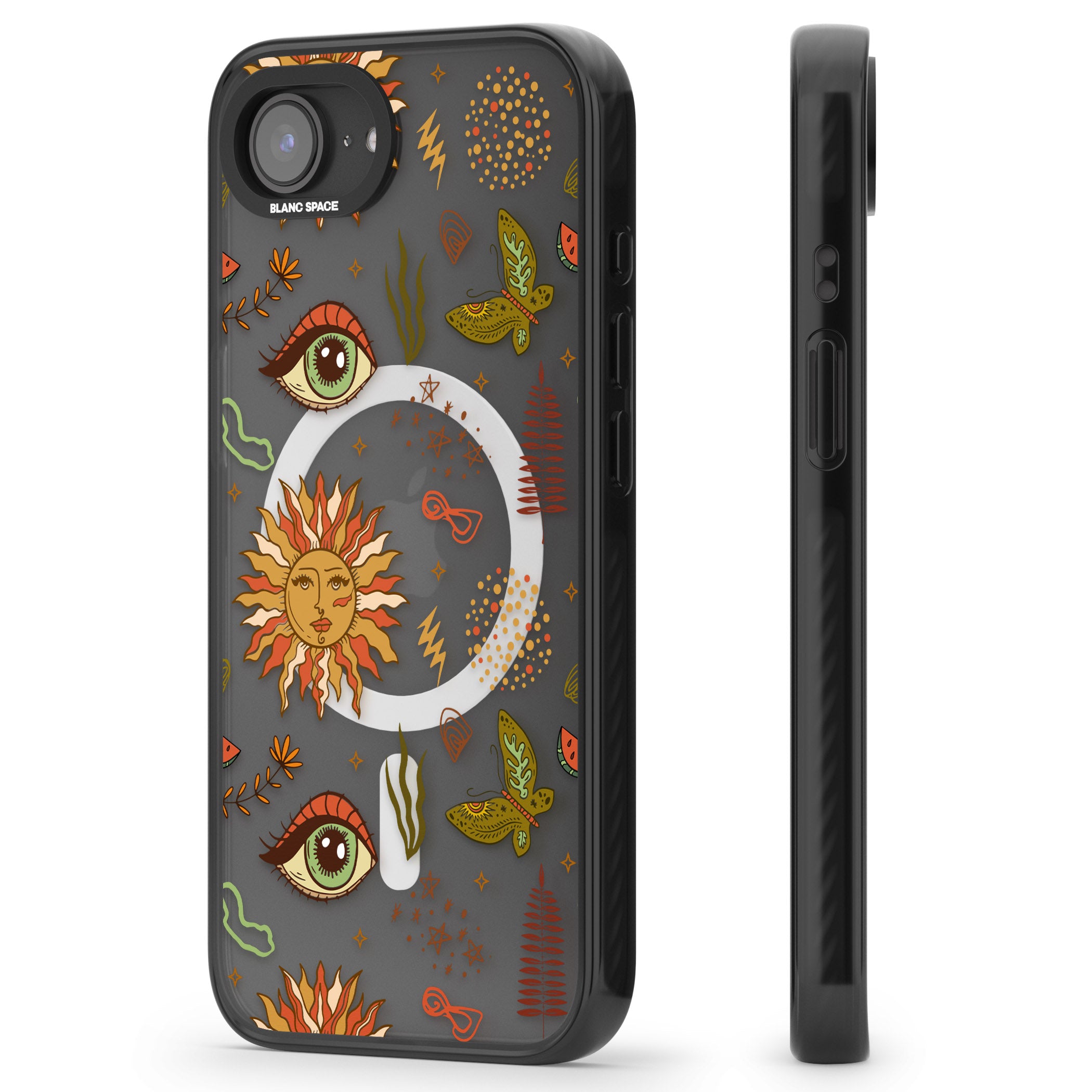 Boho Celestial Sun & Eye Pattern