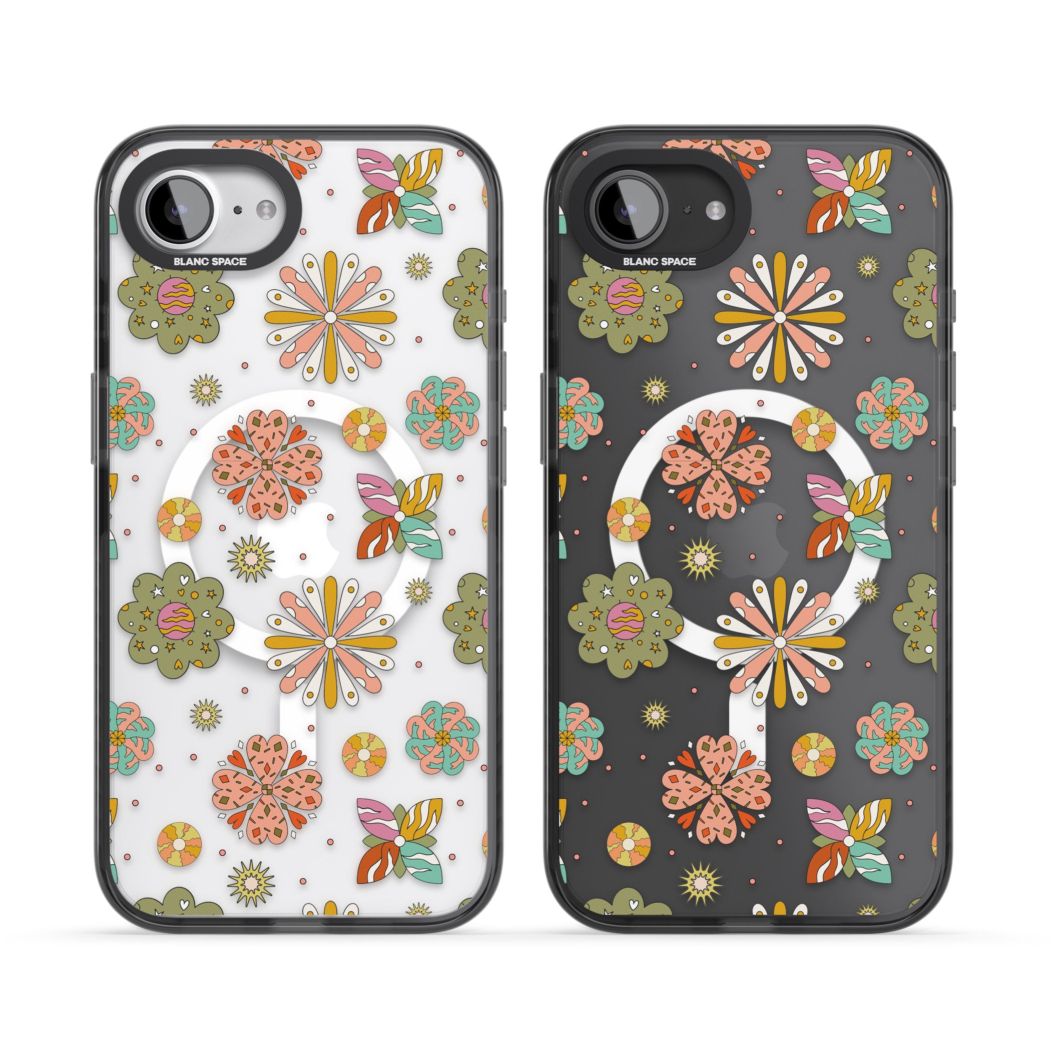 Boho Celestial Psychedelic Floral