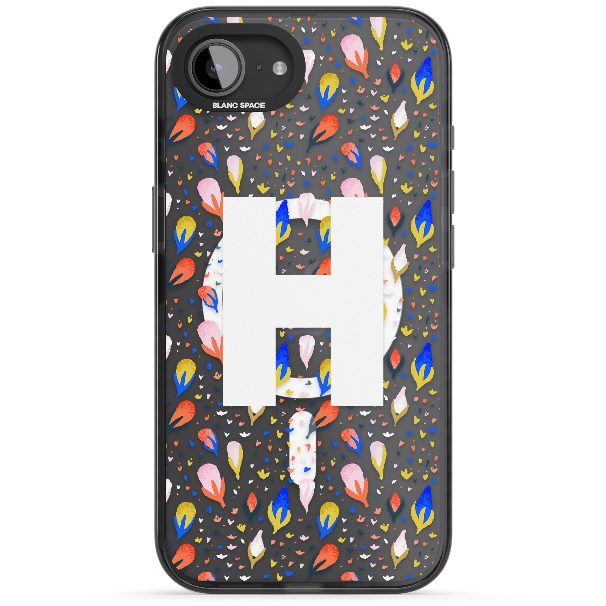 Personalised Abstract Floral Initial