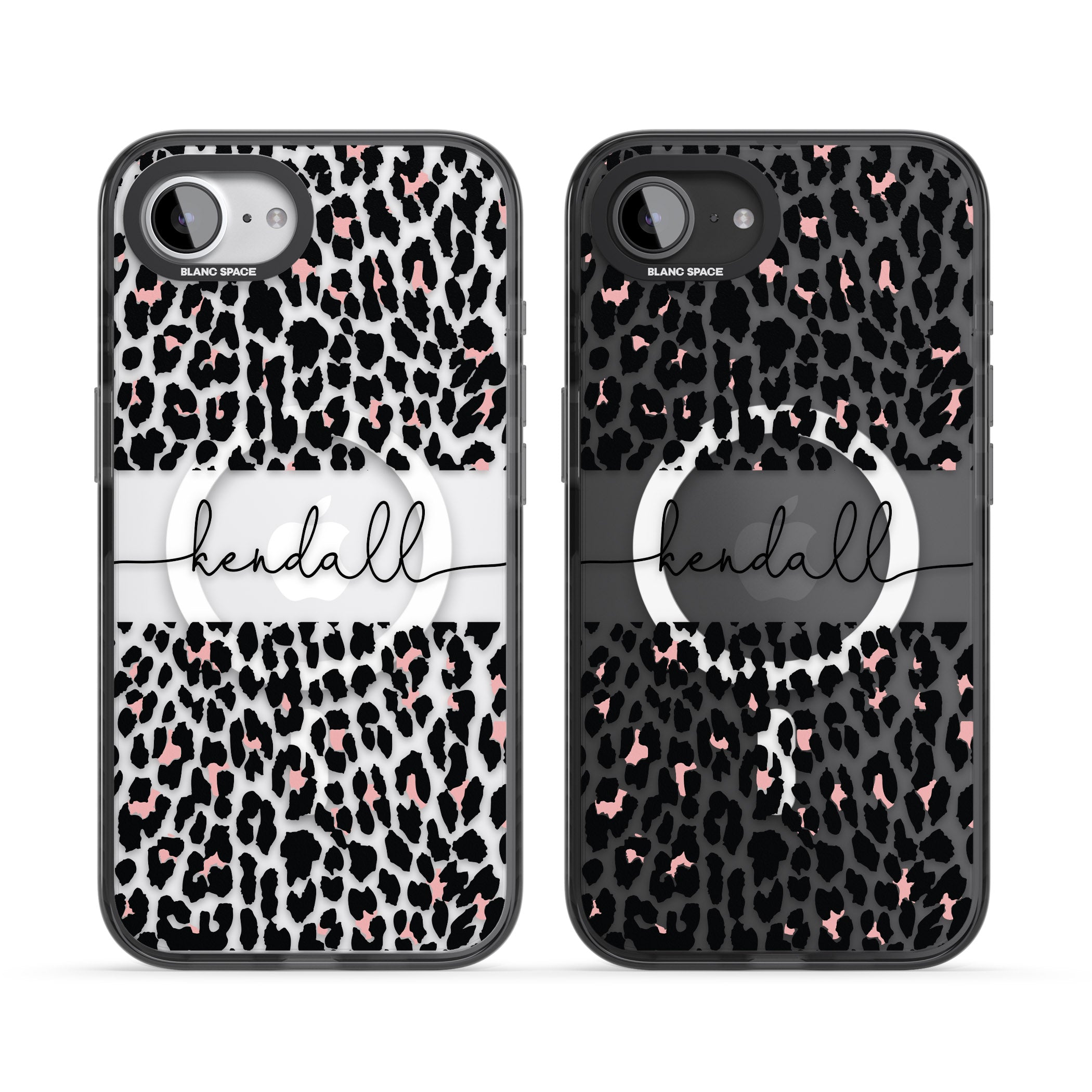 Personalised Cursive Leopard Spots