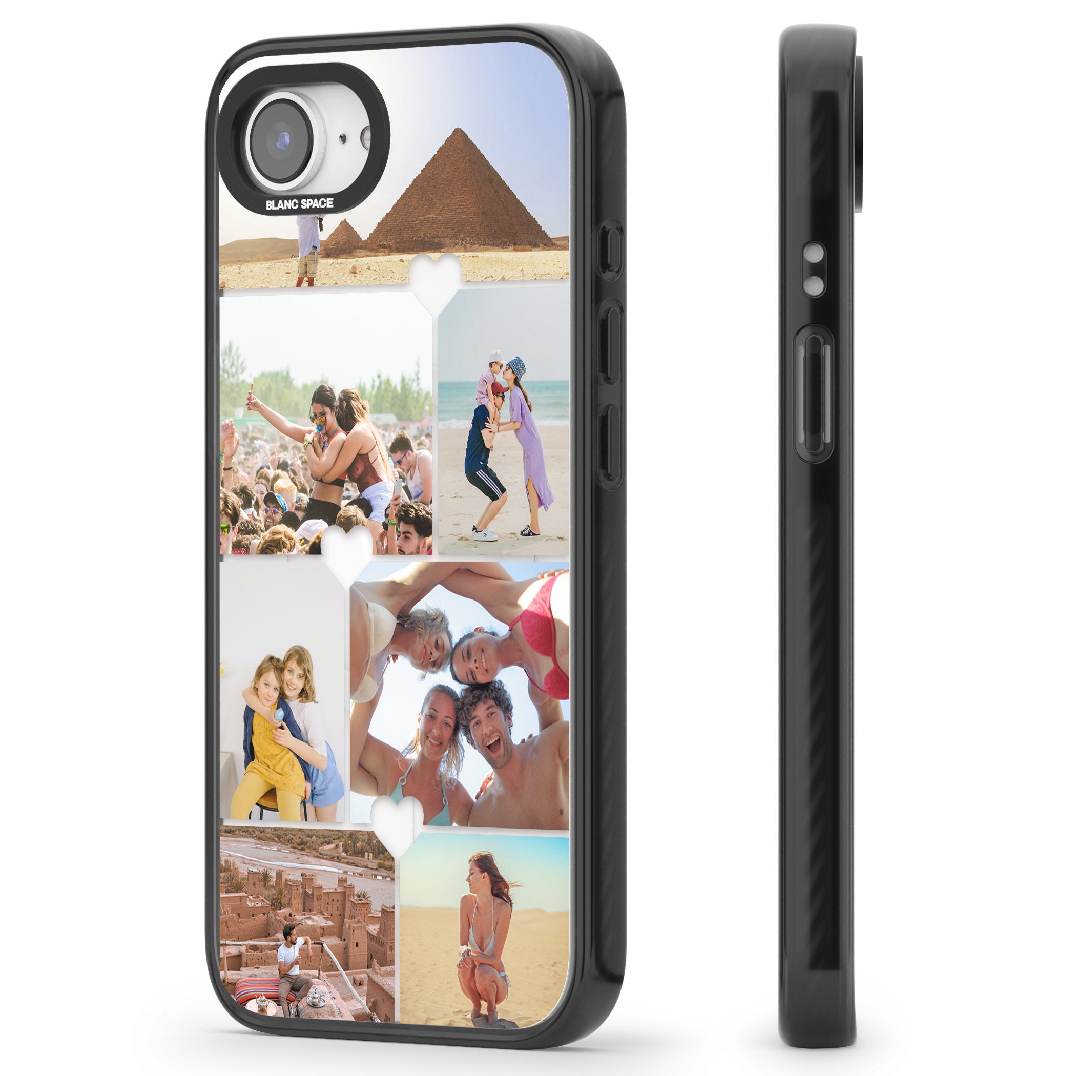 Personalised Heart Photo Grid