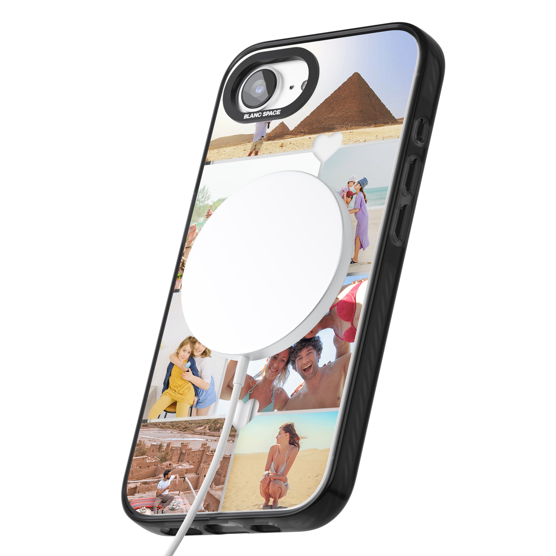 Personalised Heart Photo Grid