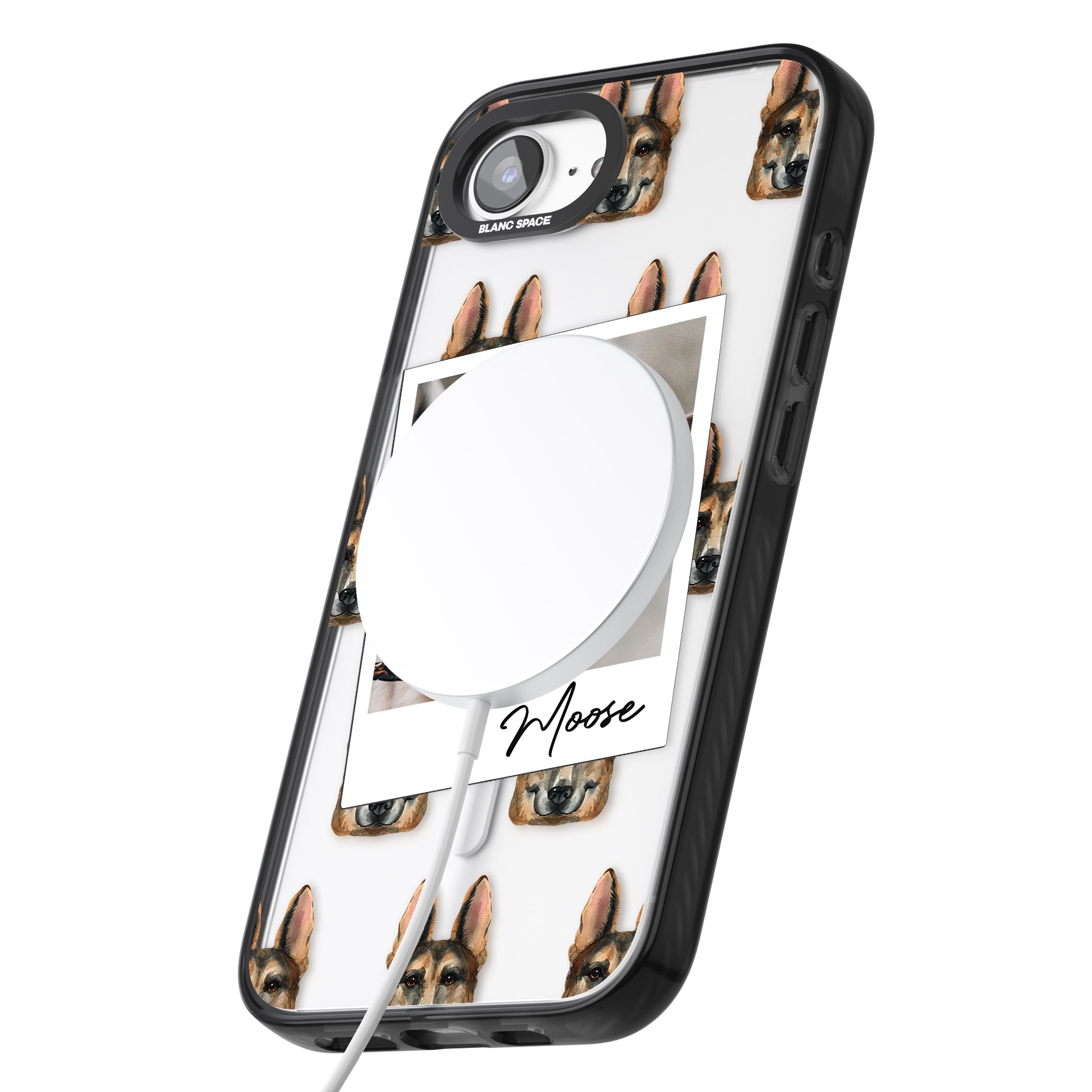 Personalised German Shepherd Instant Camera Photo