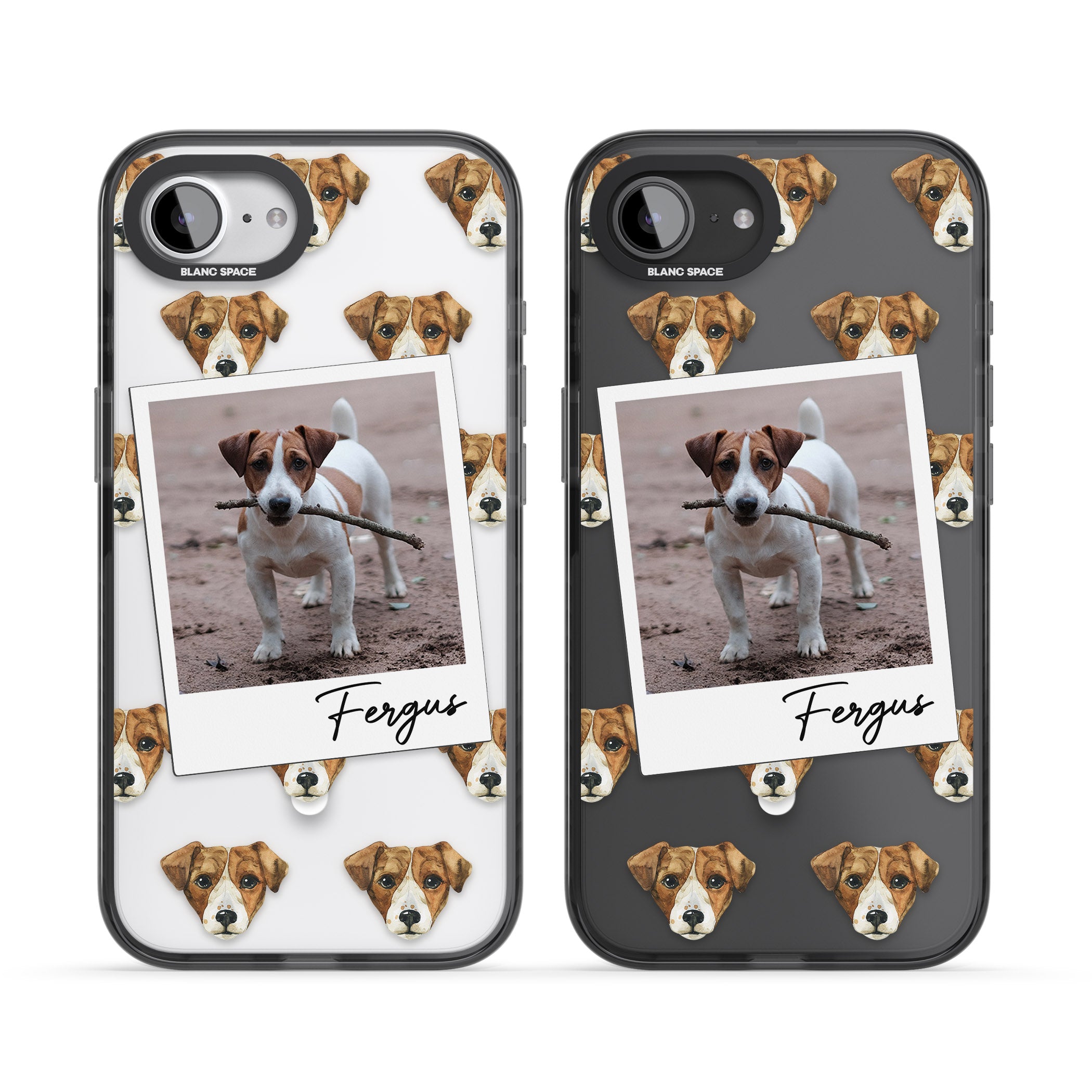 Personalised Jack Russell Instant Camera Photo