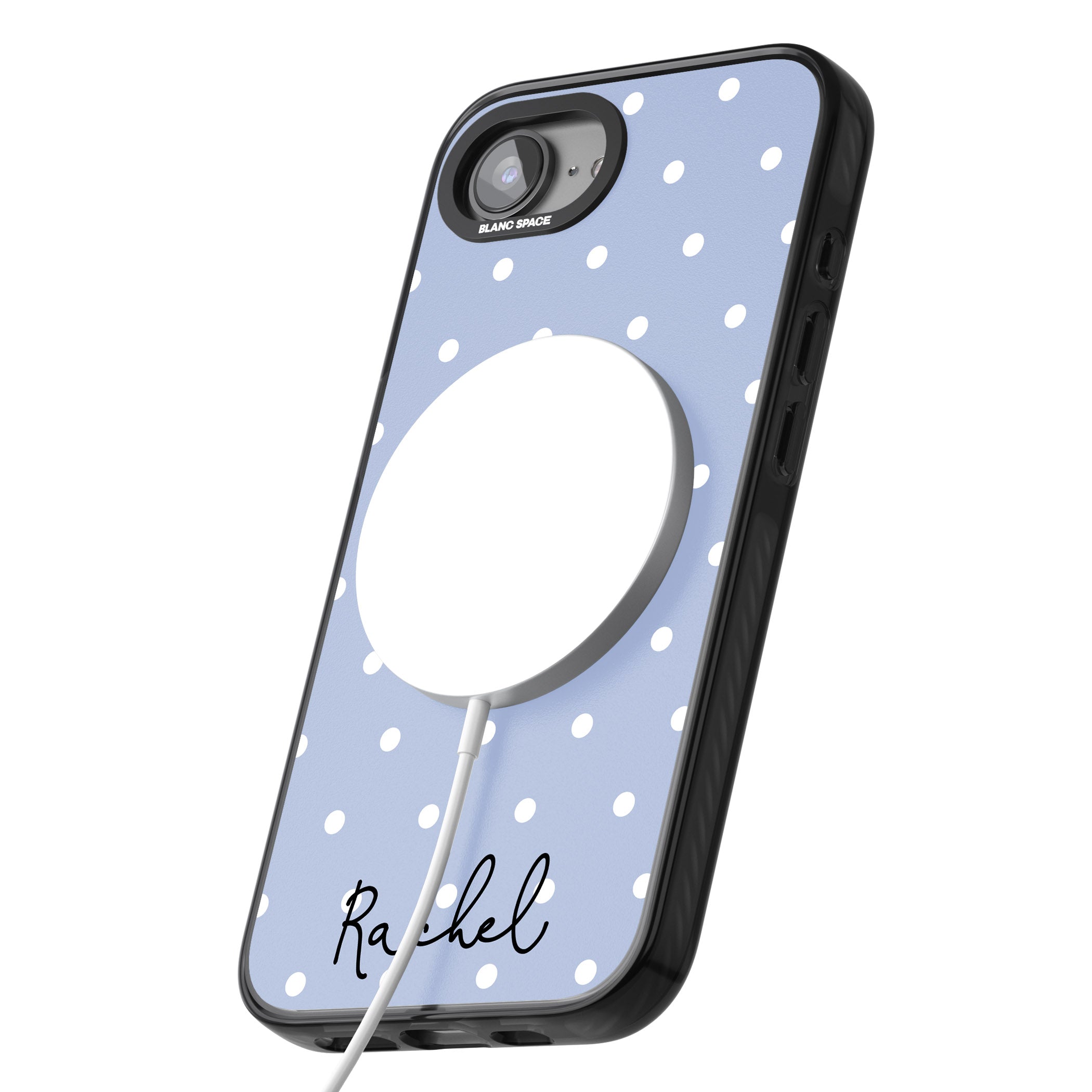 Personalised Simple Light Blue Dots