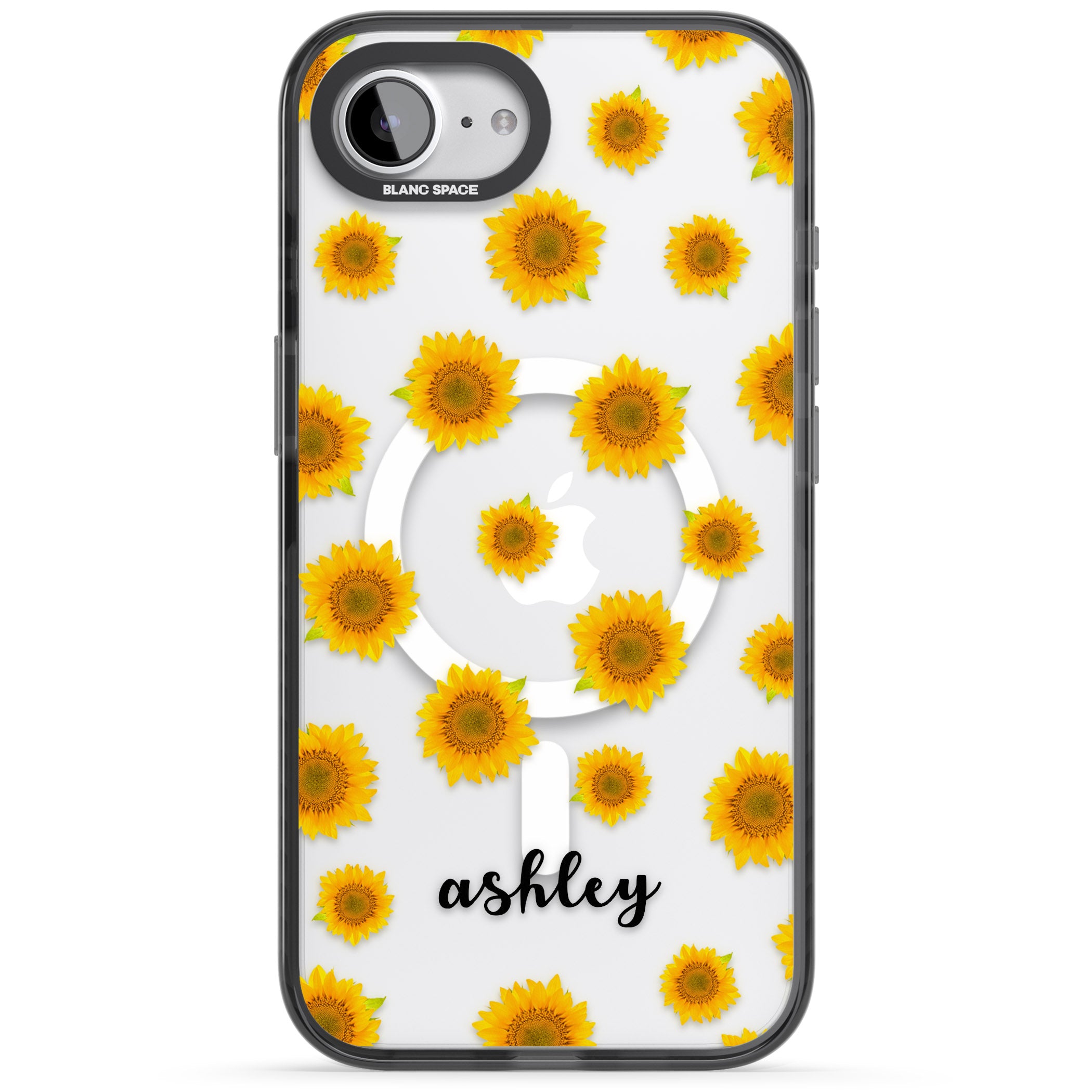 Personalised Sunflowers & Cursive