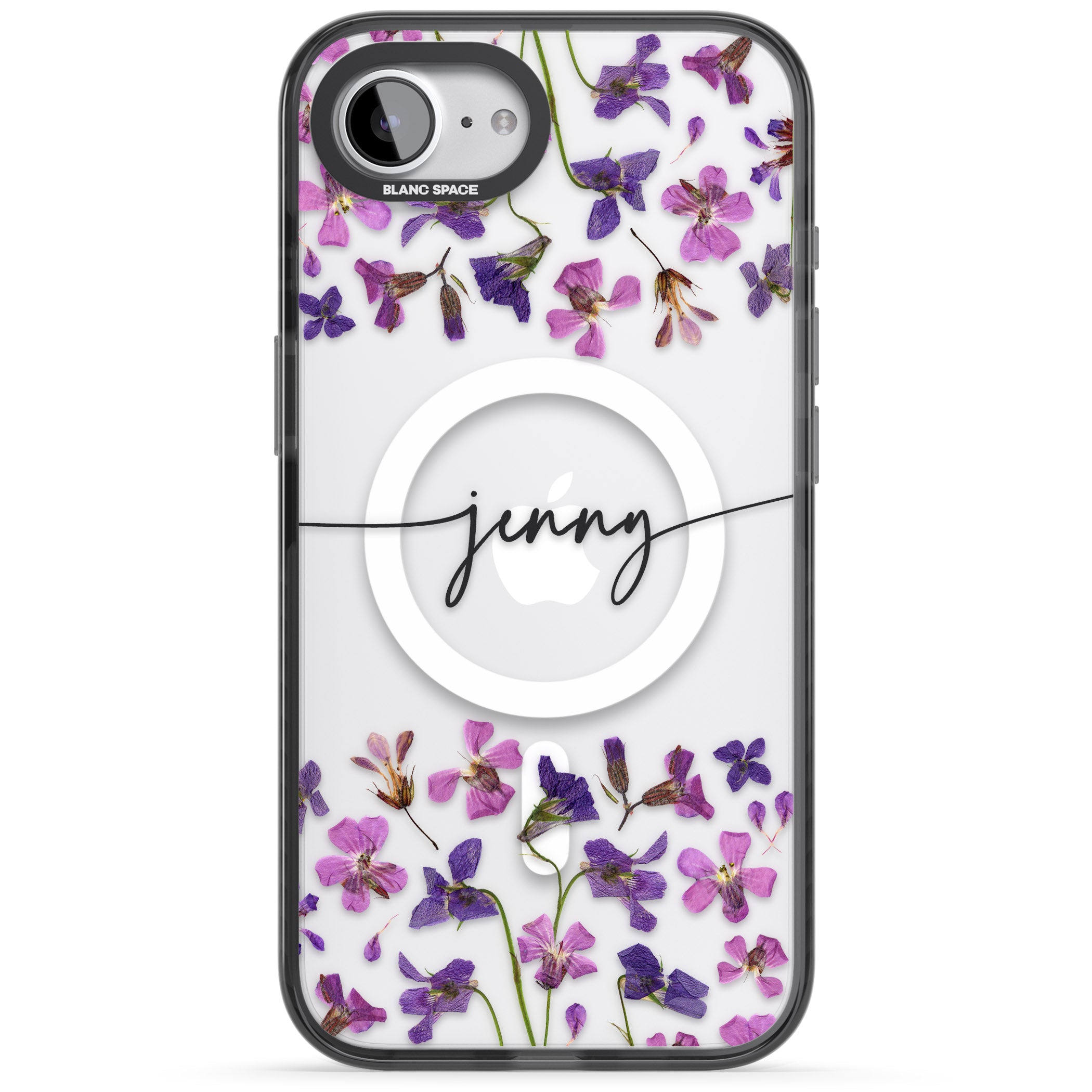 Personalised Purple Violets