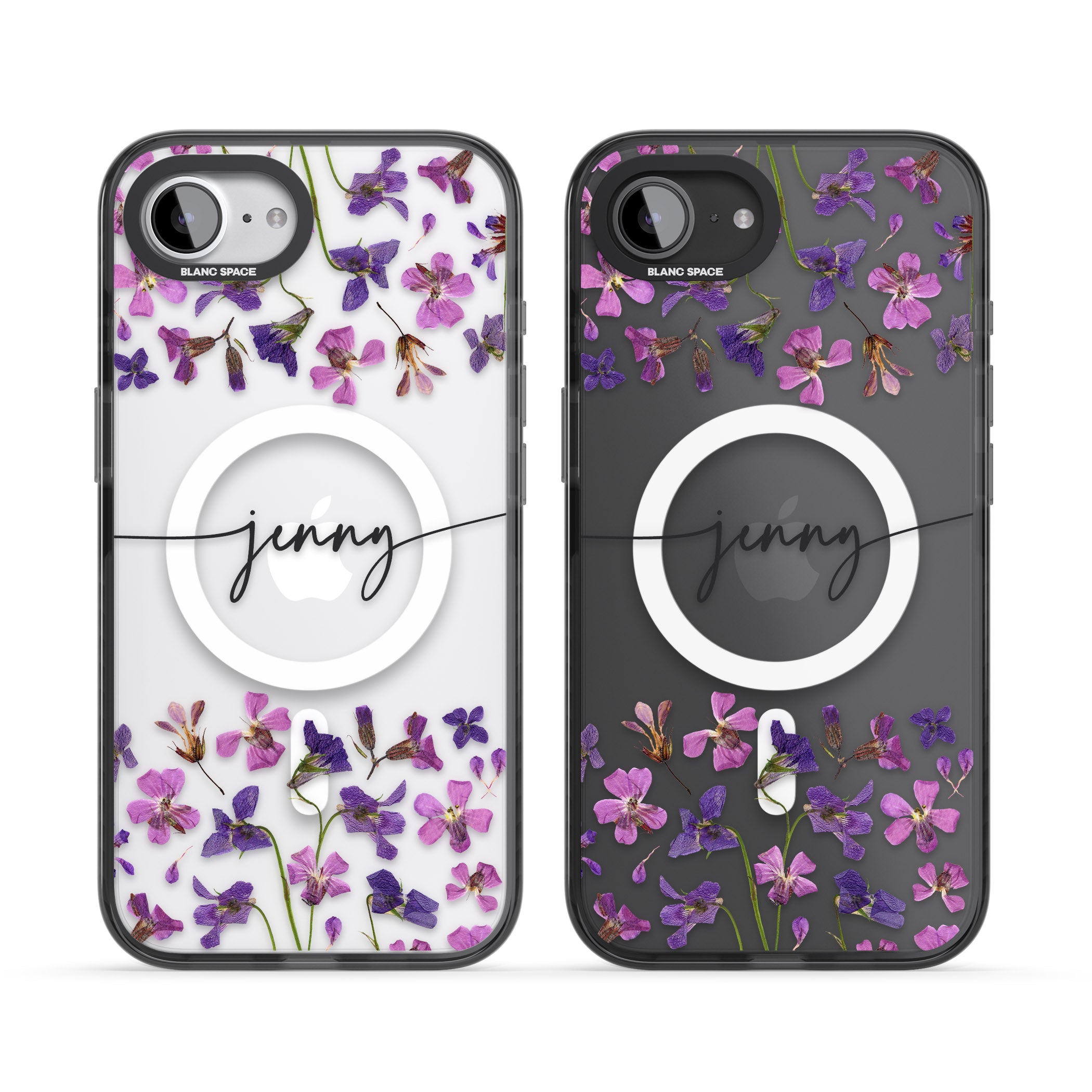 Personalised Purple Violets