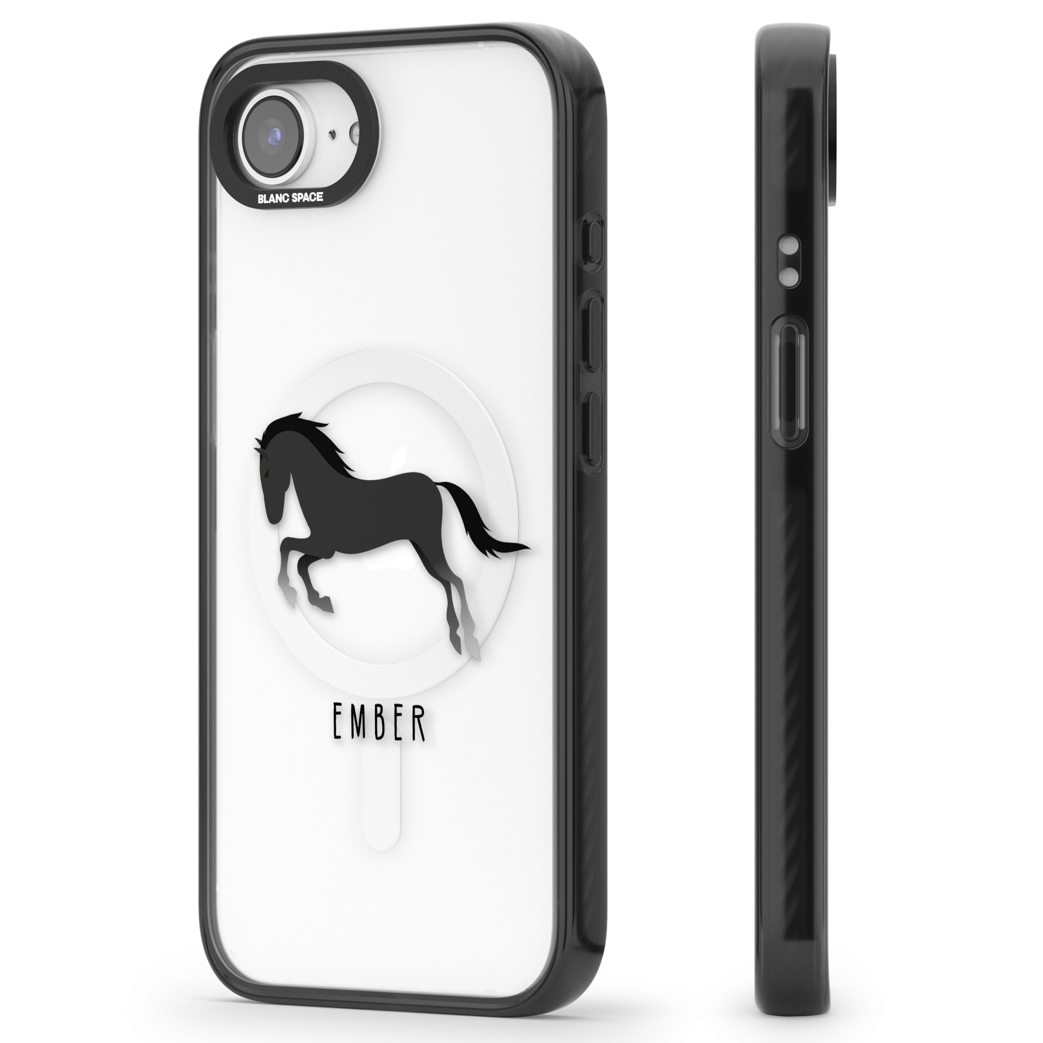 Personalised Black Horse