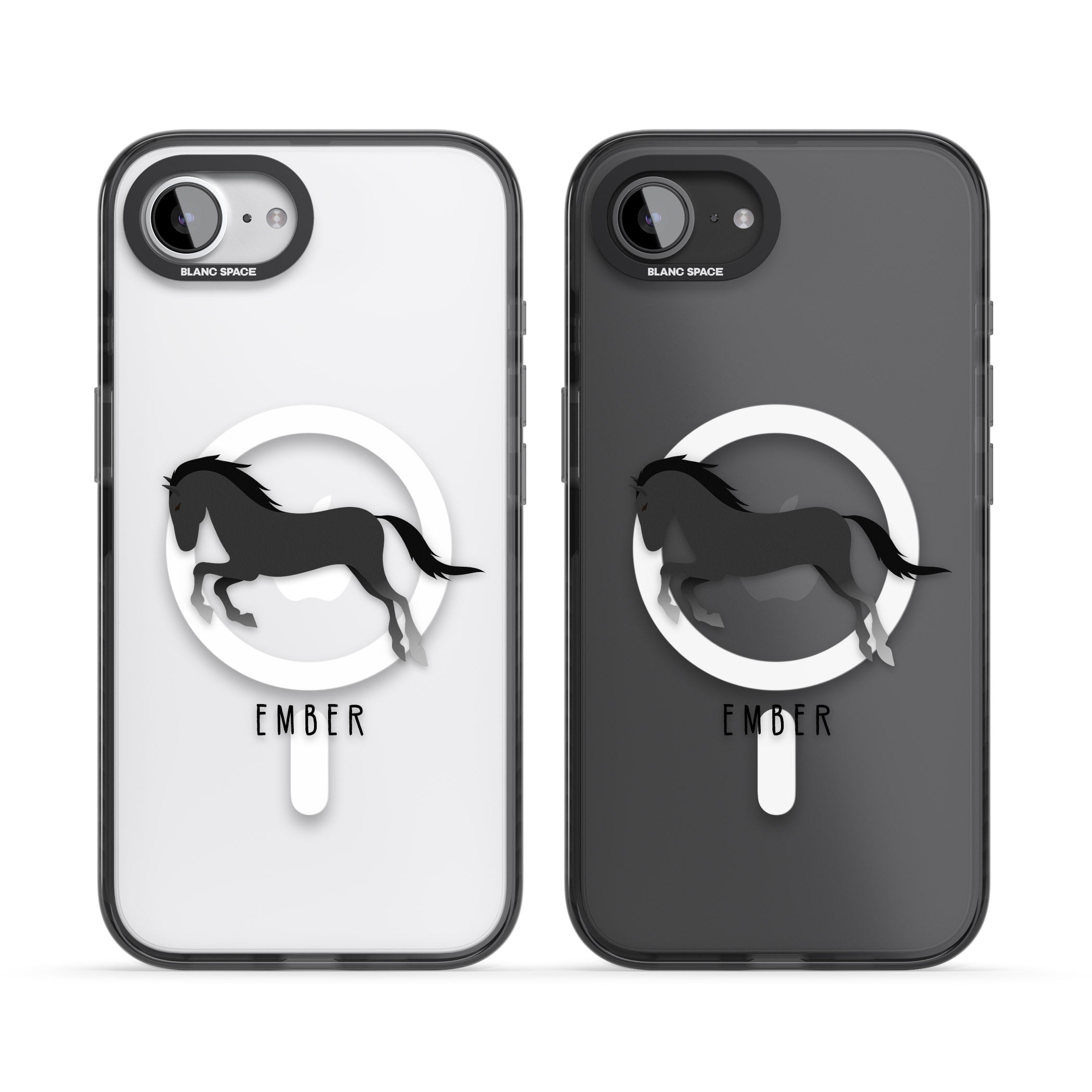 Personalised Black Horse