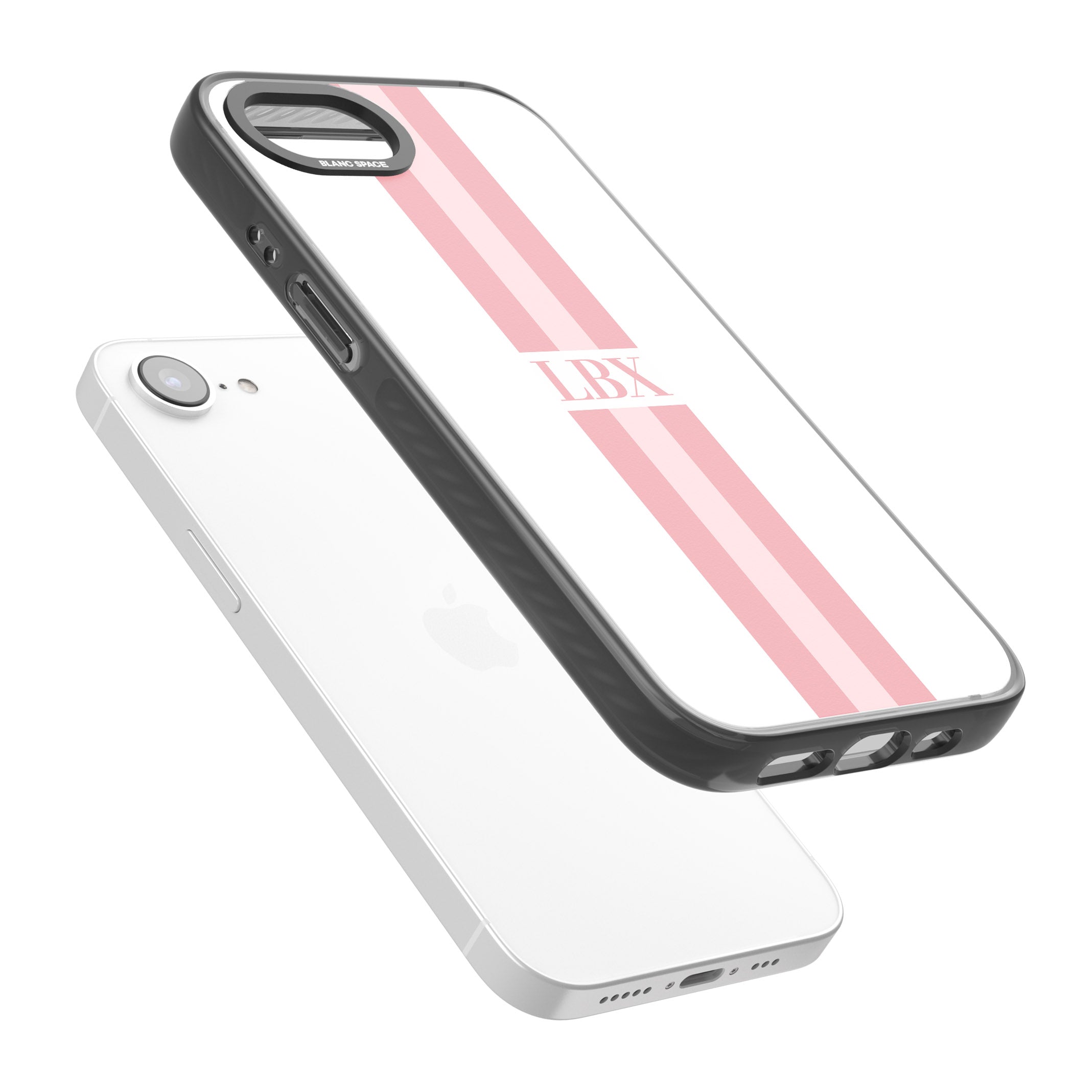 Personalised Minimal Pink Stripe