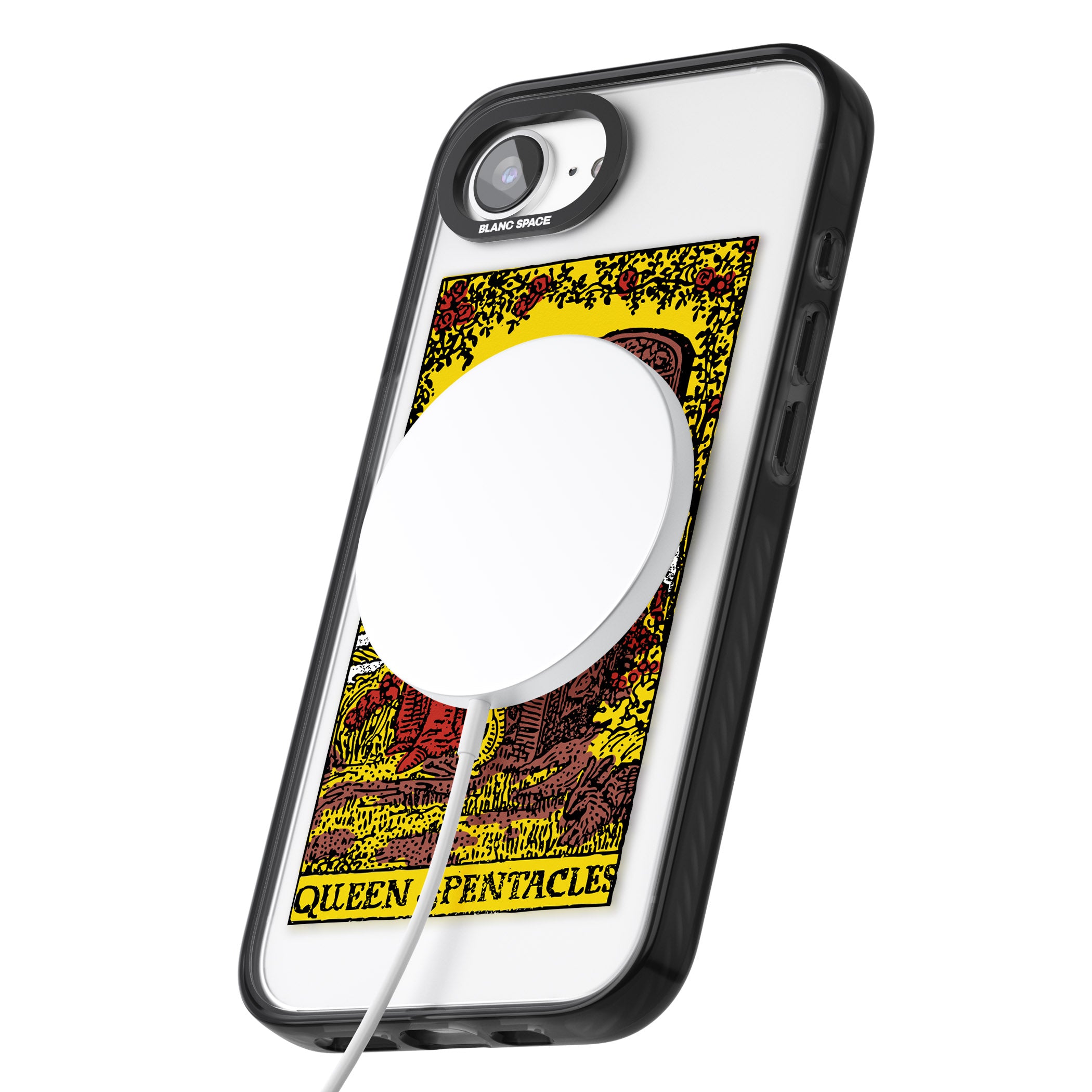 Personalised Queen Of Pentacles Tarot Card (Color)