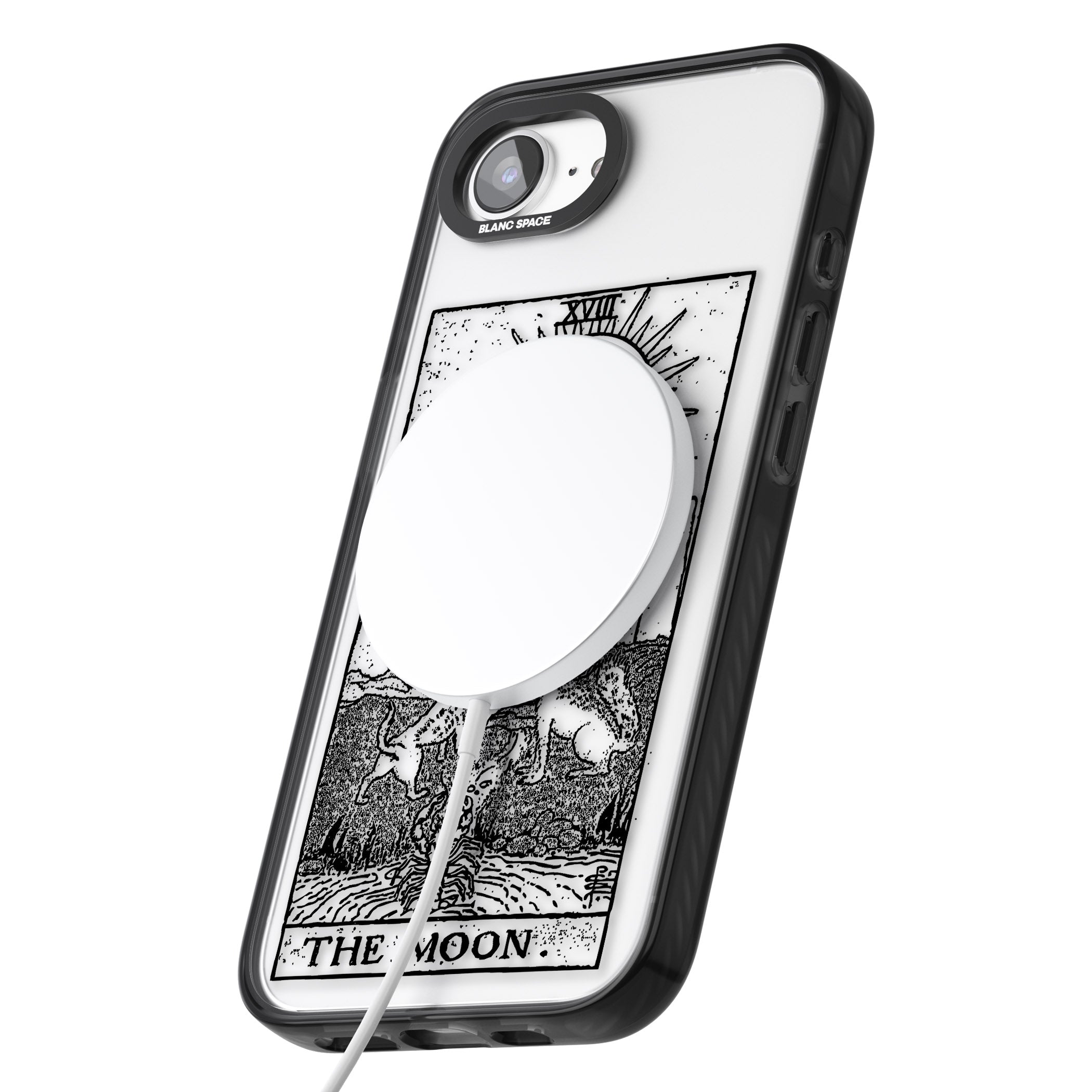 Personalised The Moon Tarot Card (Clear)
