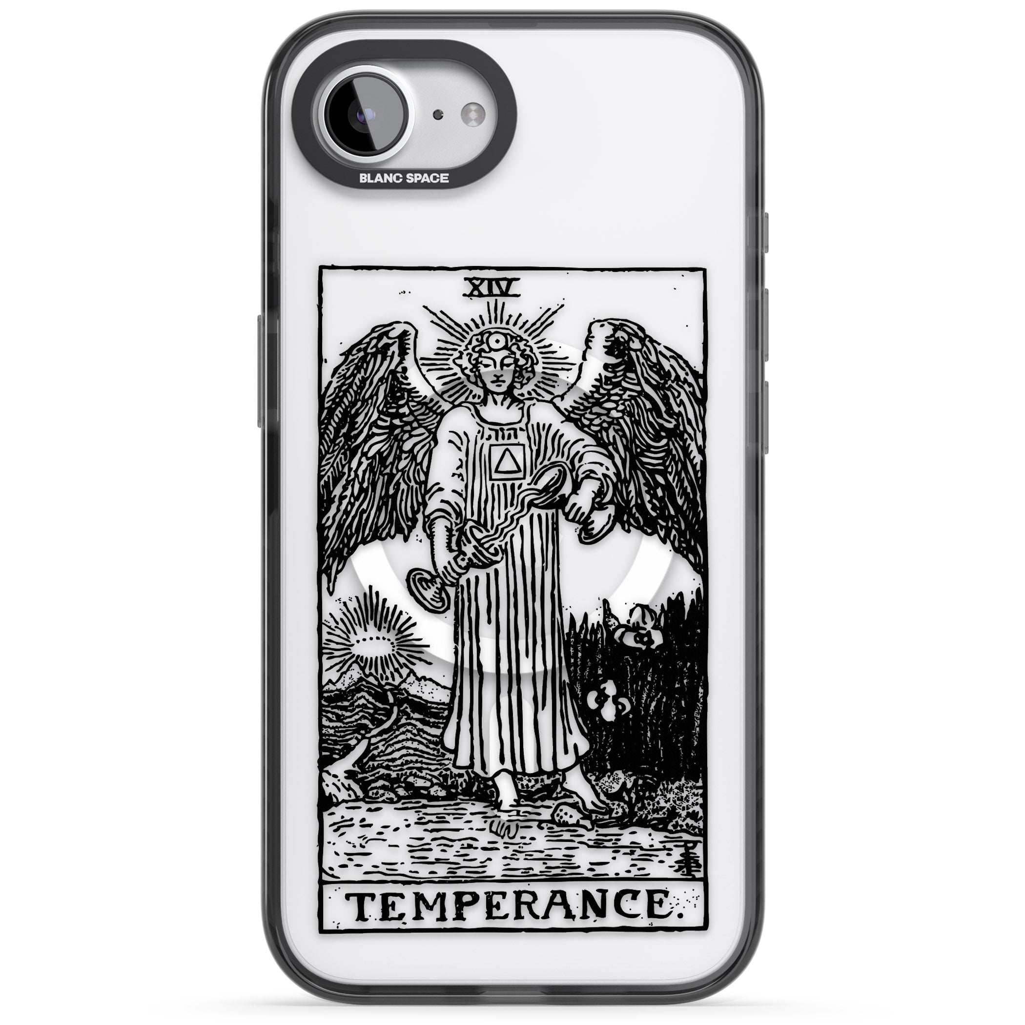 Personalised Temperance Tarot Card (Clear)