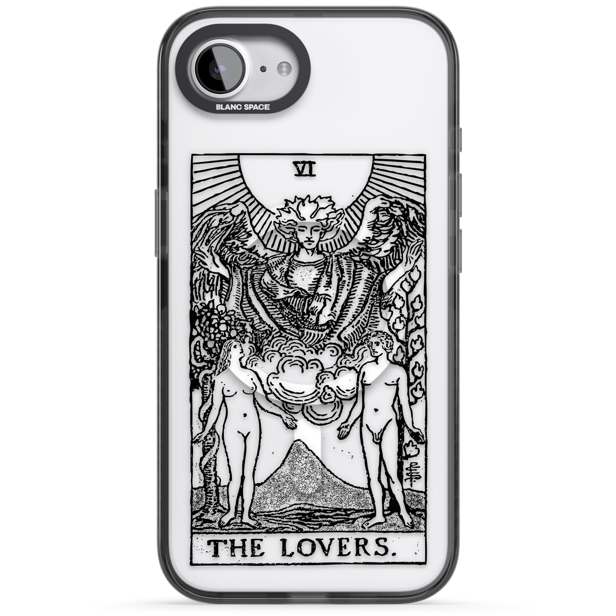 Personalised The Lovers Tarot Card (Clear)