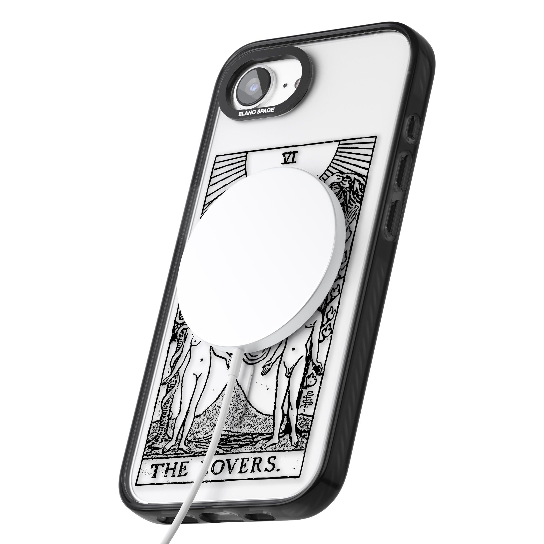 Personalised The Lovers Tarot Card (Clear)