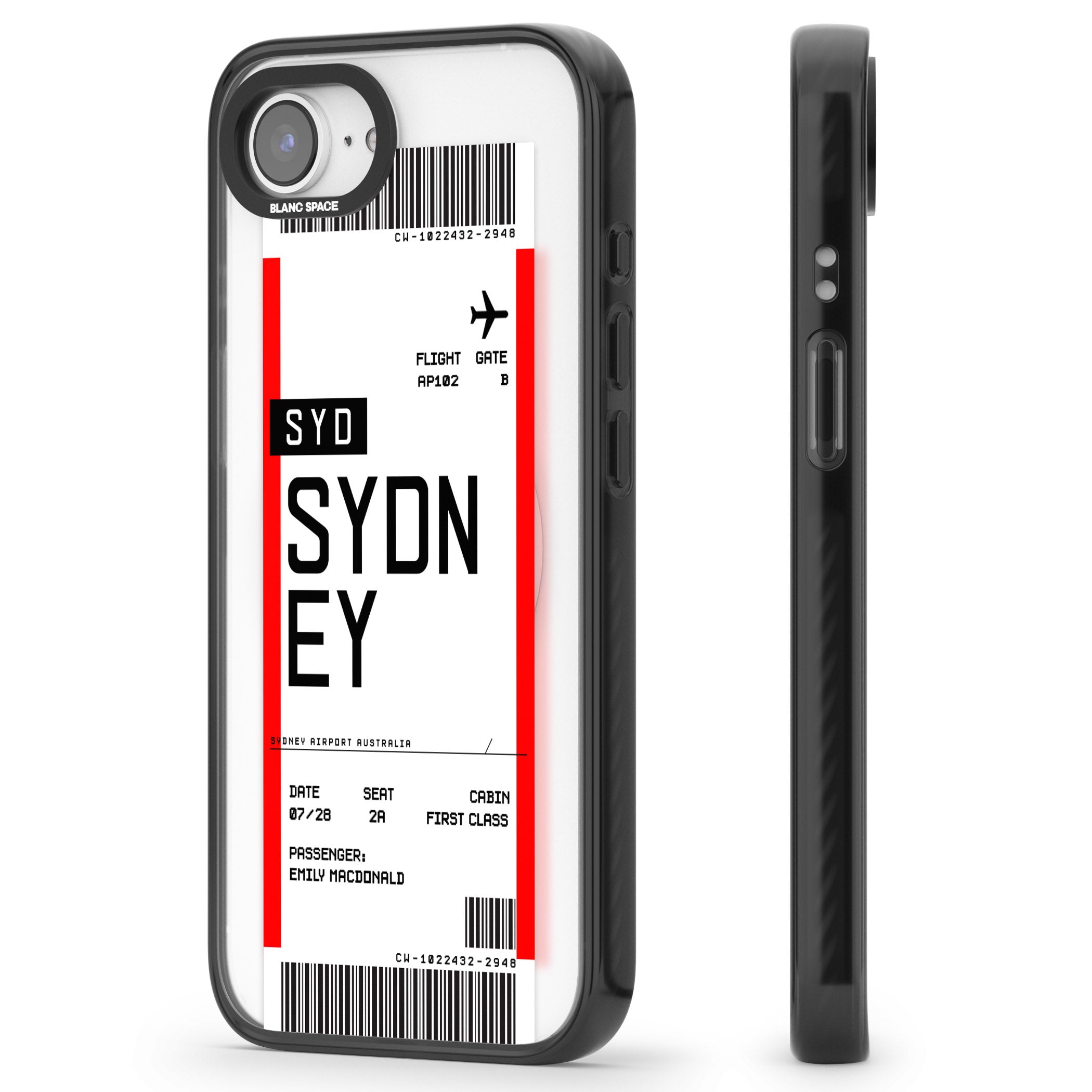 Personalised Sydney Boarding Pass