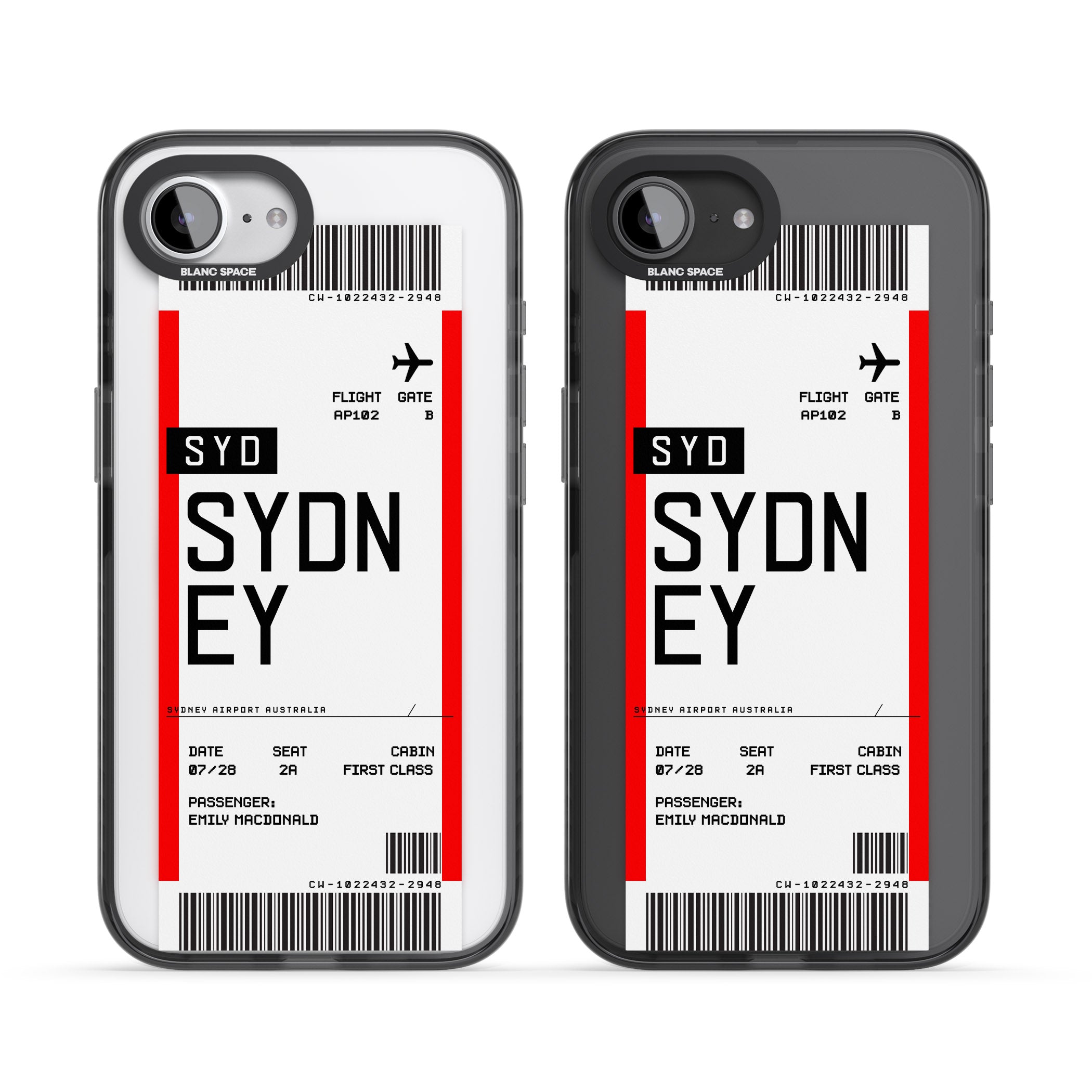 Personalised Sydney Boarding Pass