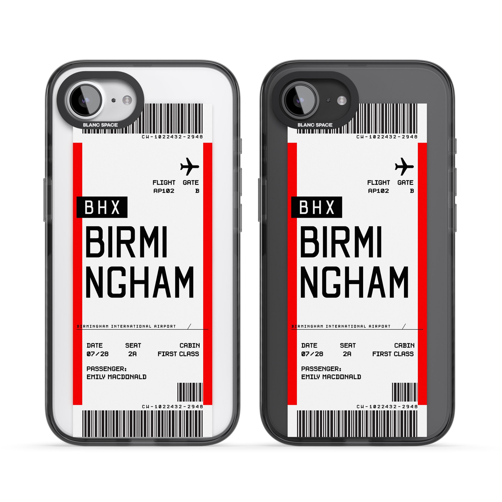 Personalised Birmingham Boarding Pass