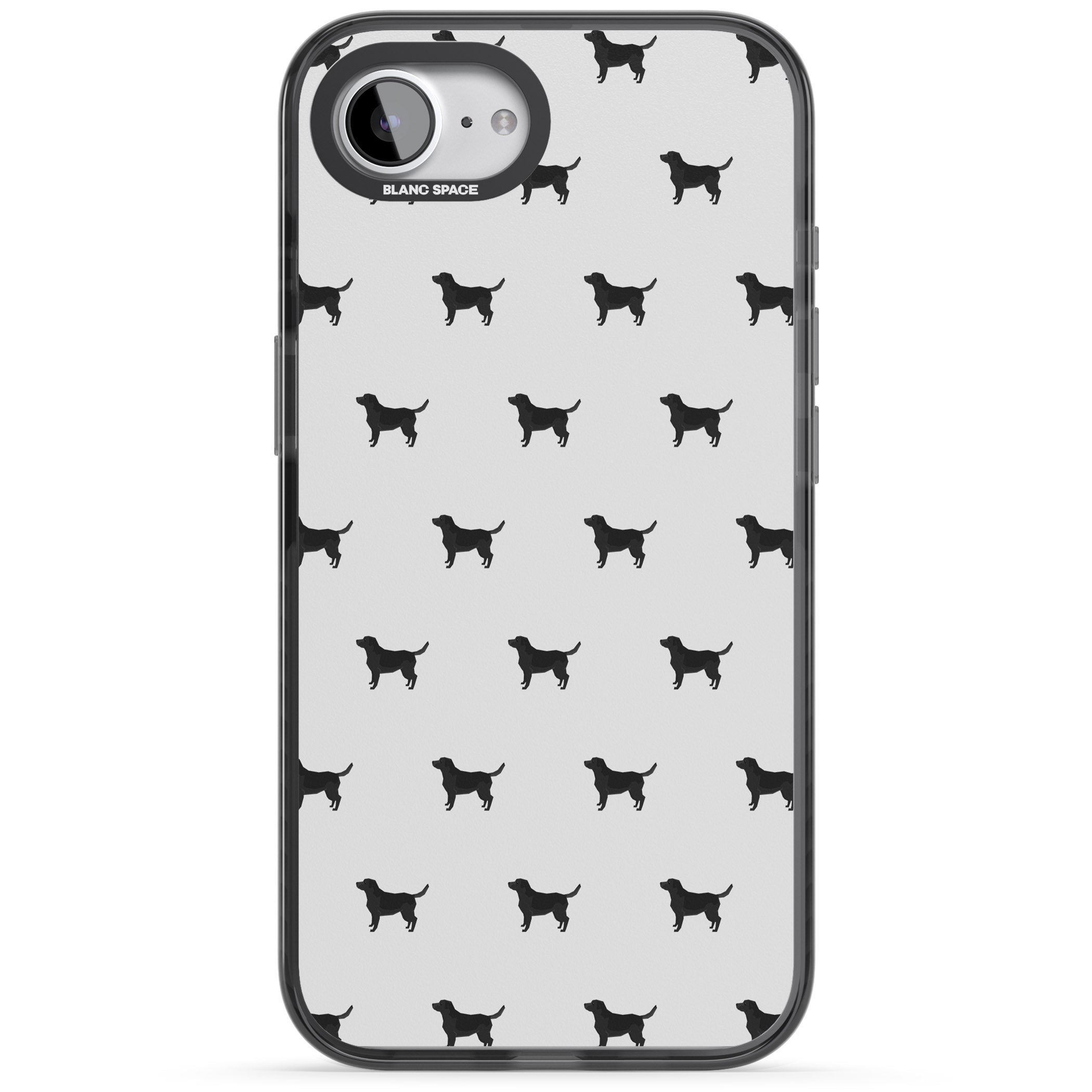 Black Labrador Spot Pattern