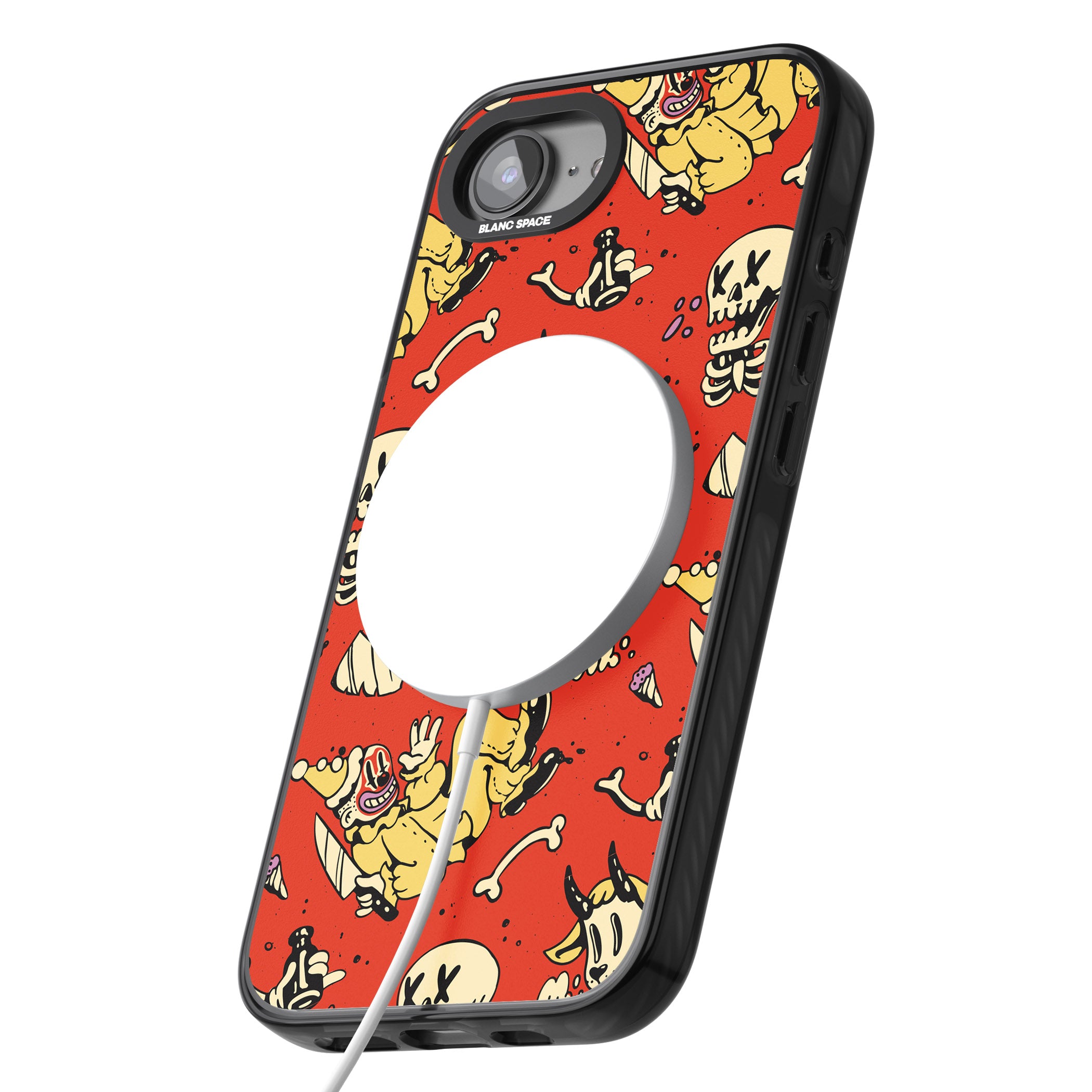 Red Retro Halloween Pattern