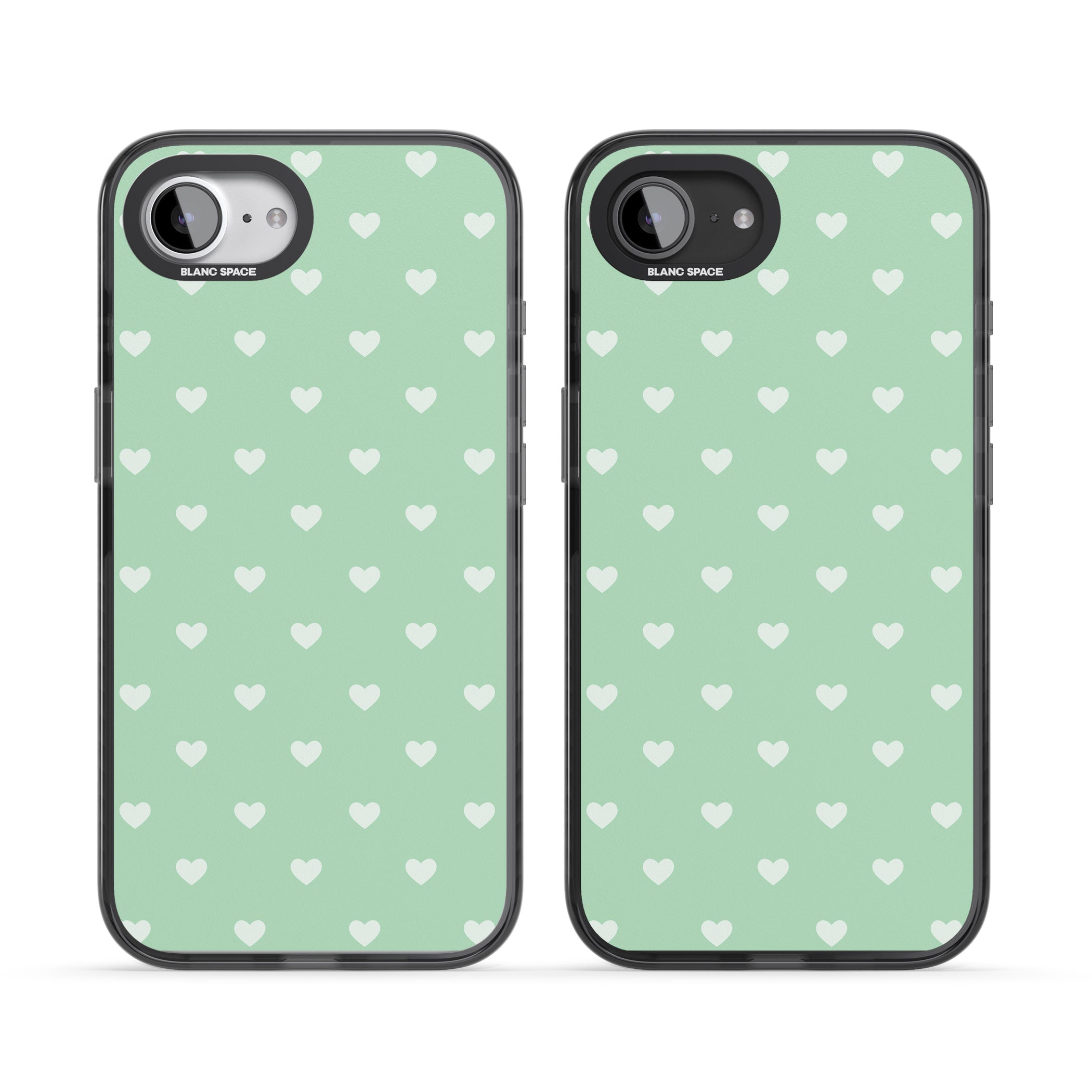 Small Heart Pattern: Green