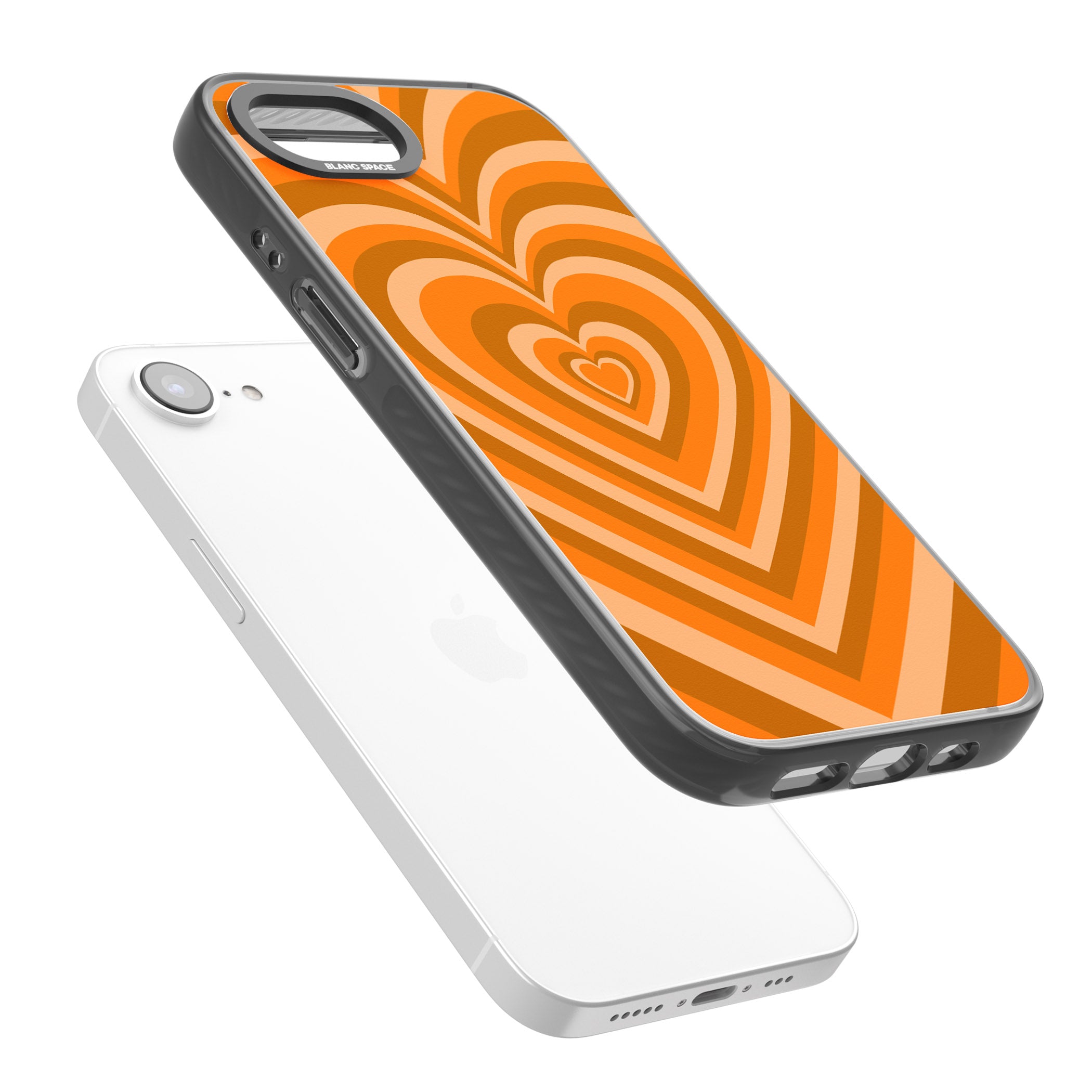 Orange Heart Illusion