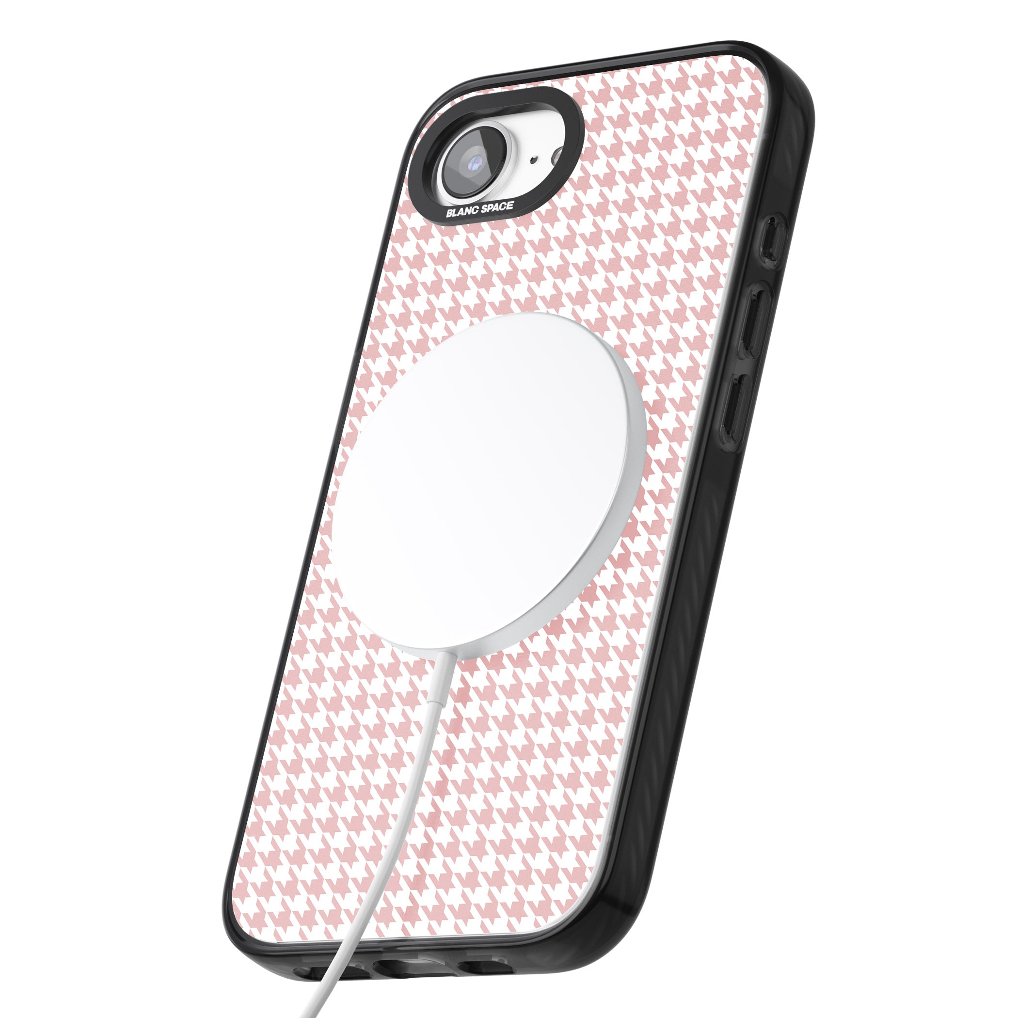 Pink Houndstooth Pattern