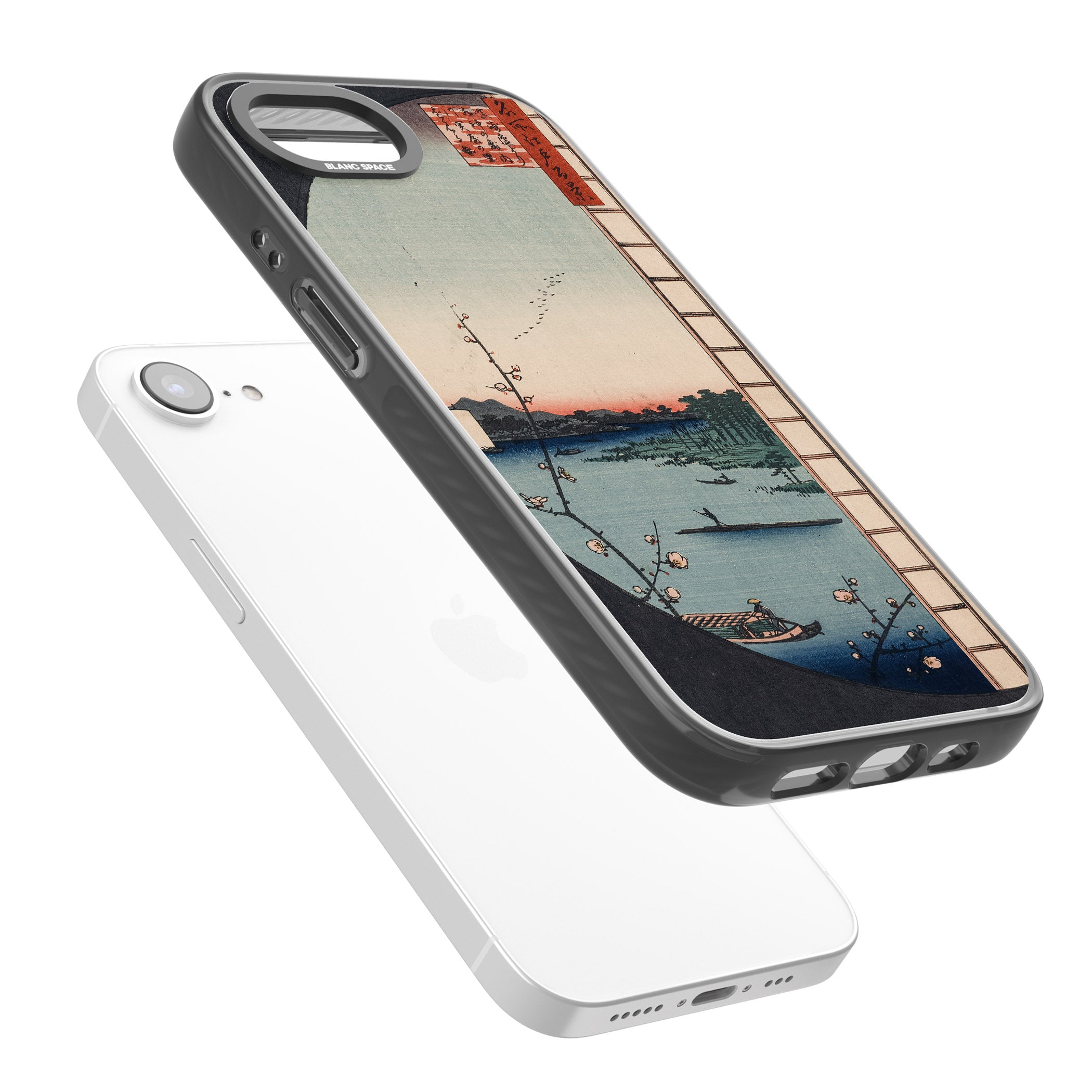 Vintage Japanese Illustrations Lake At Sunset