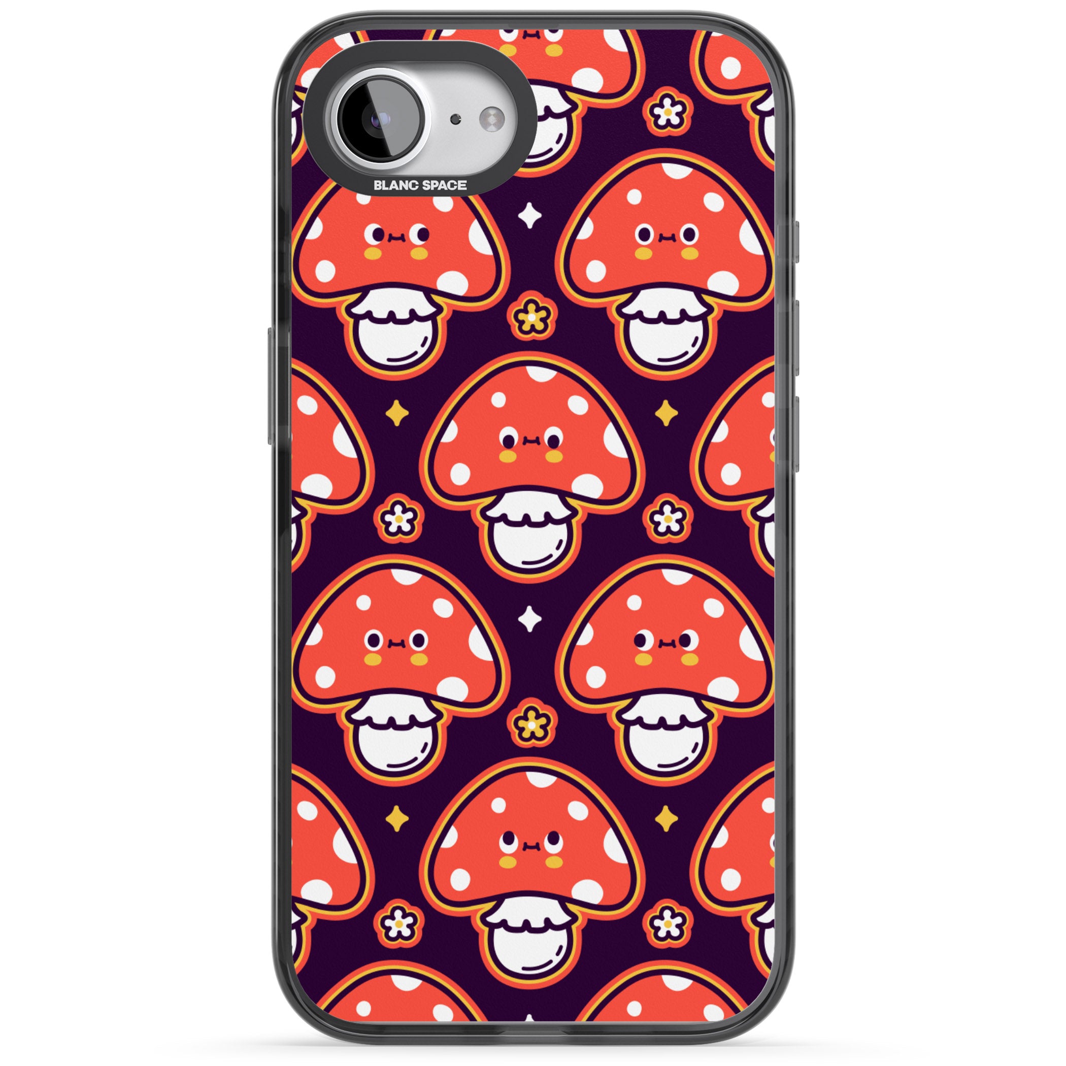 Mushroom Kawaii Pattern