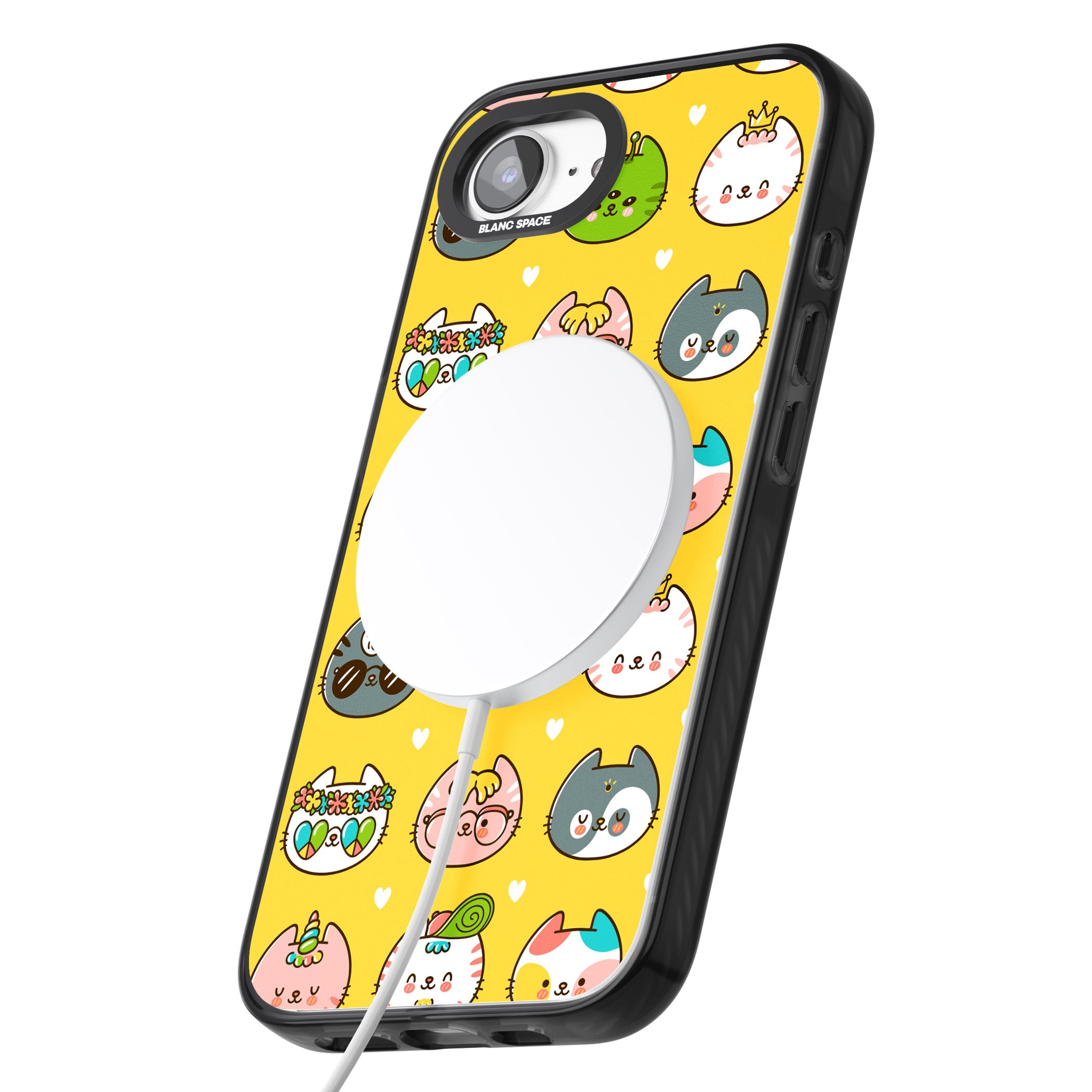 Mythical Cats Kawaii Pattern