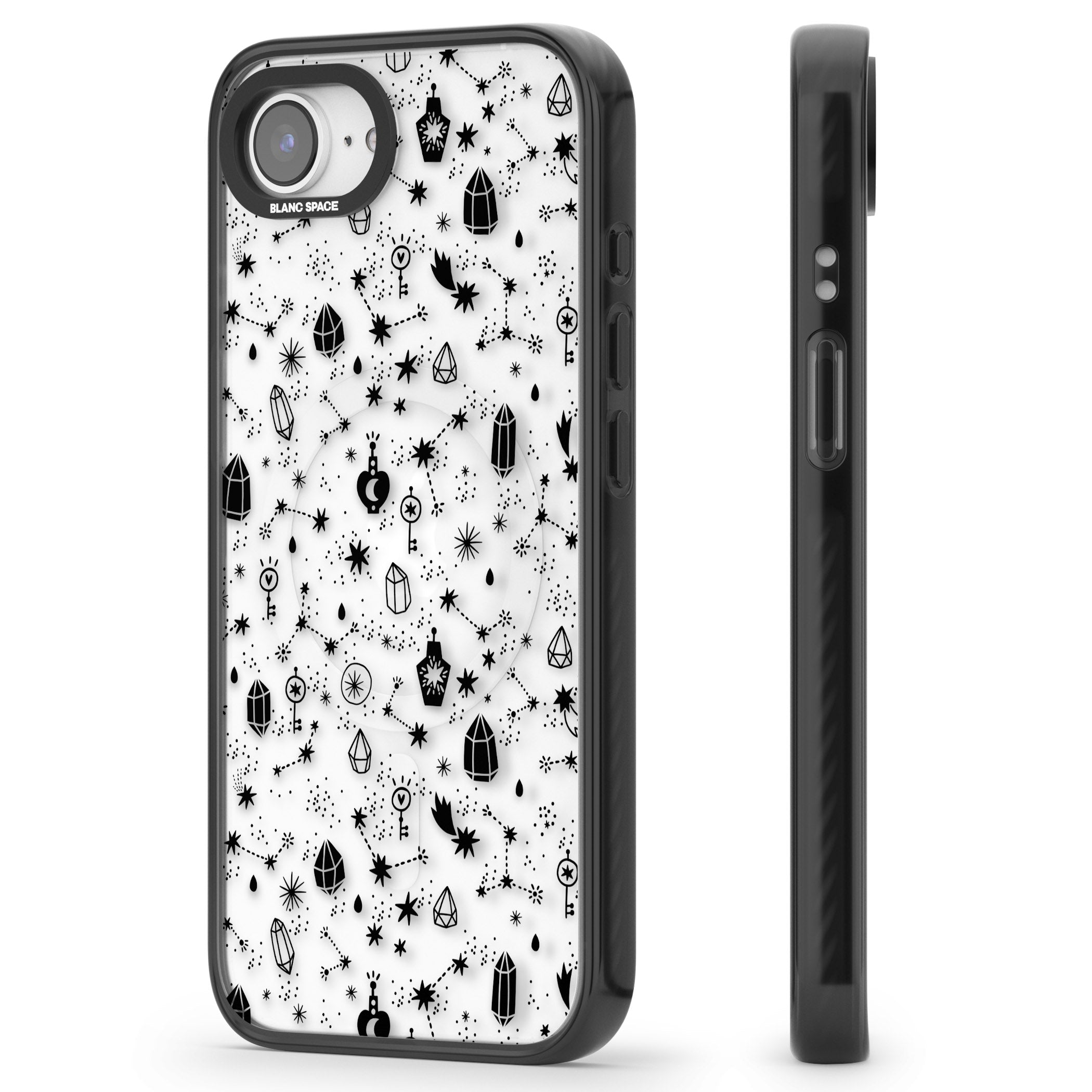 Black Cosmic Crystal