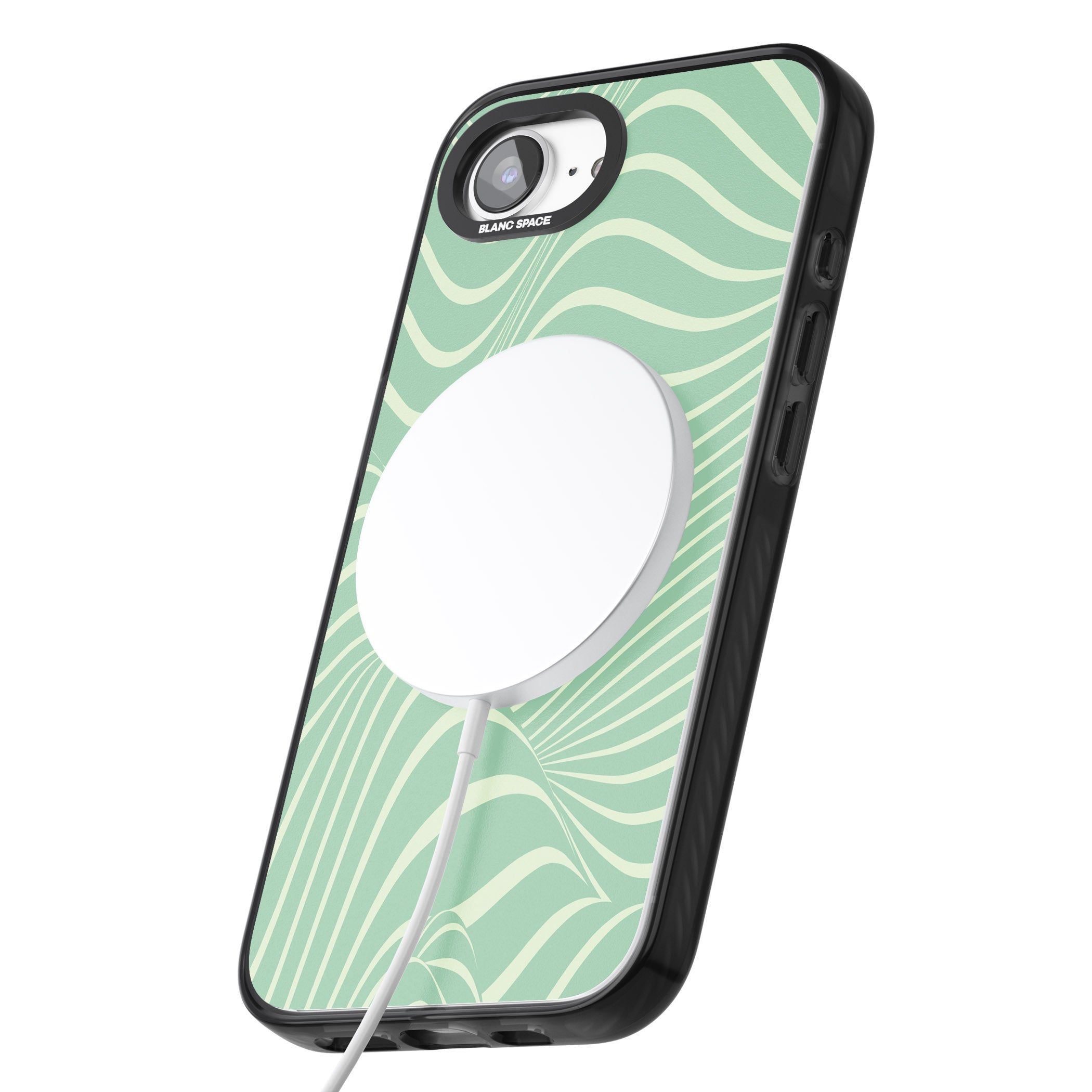 Mint Green Distorted Line