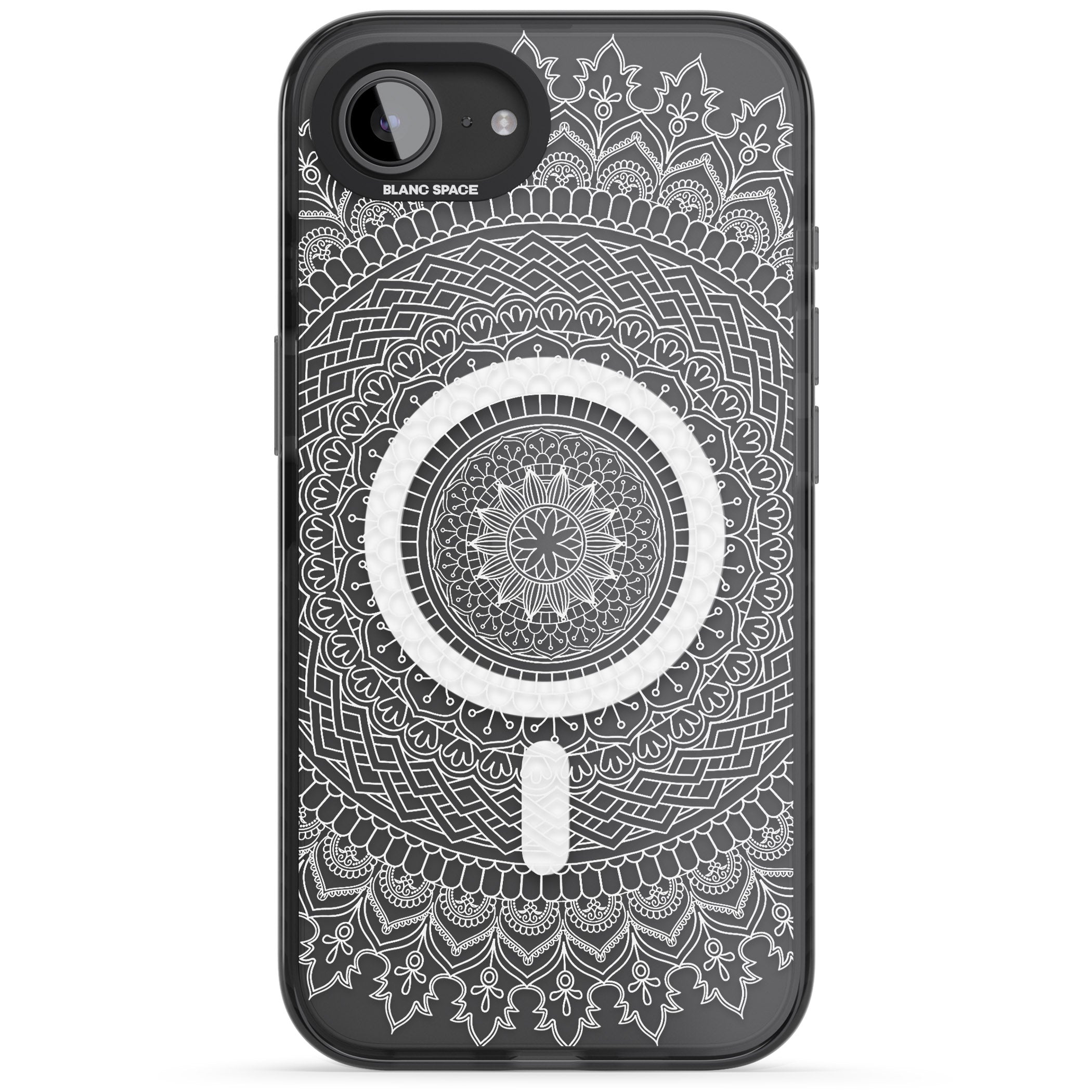 Intricate White Mandala