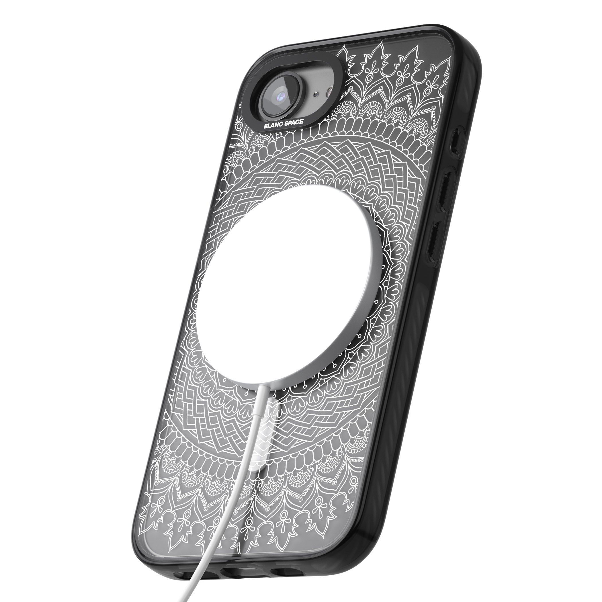 Intricate White Mandala