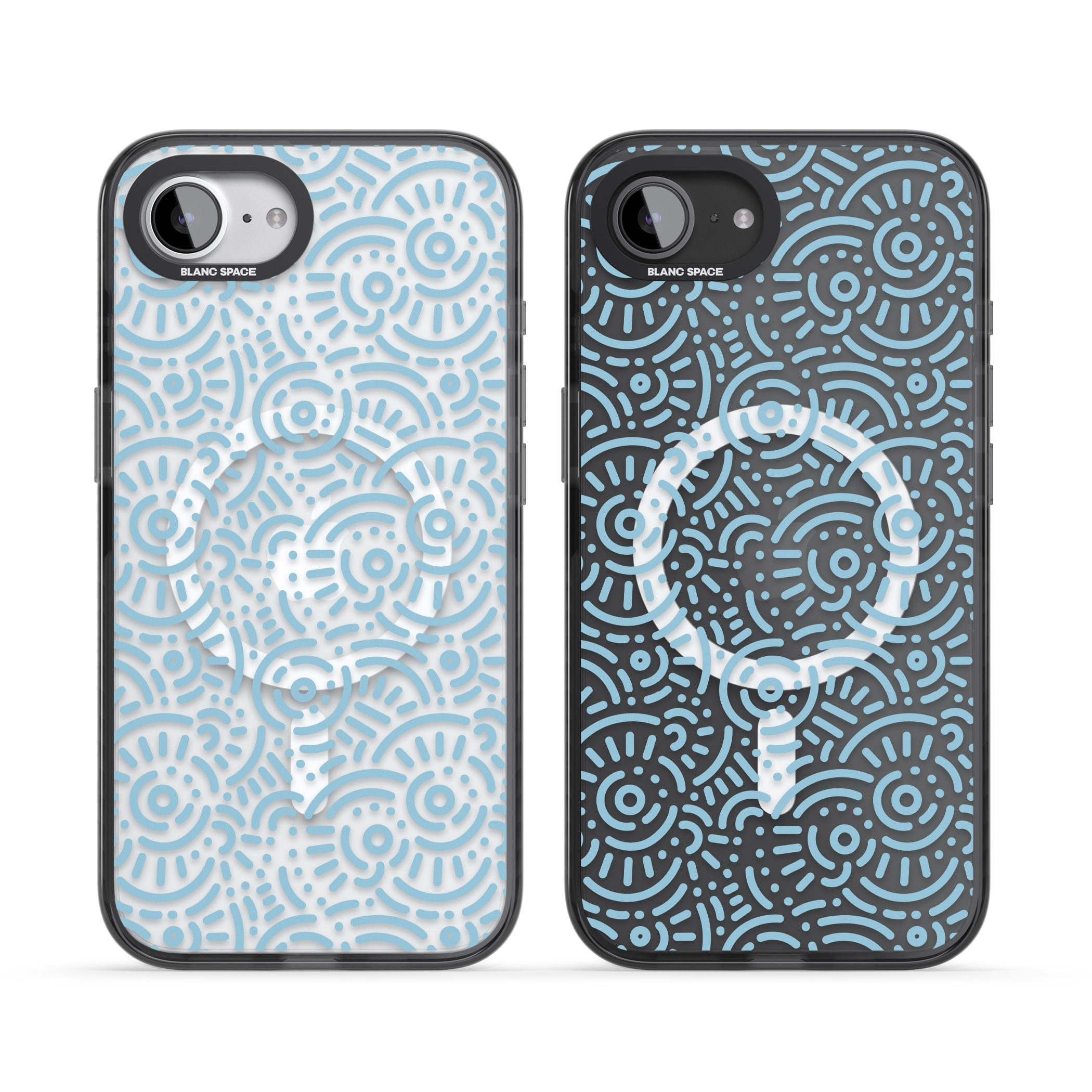 Light Blue Retro Pattern