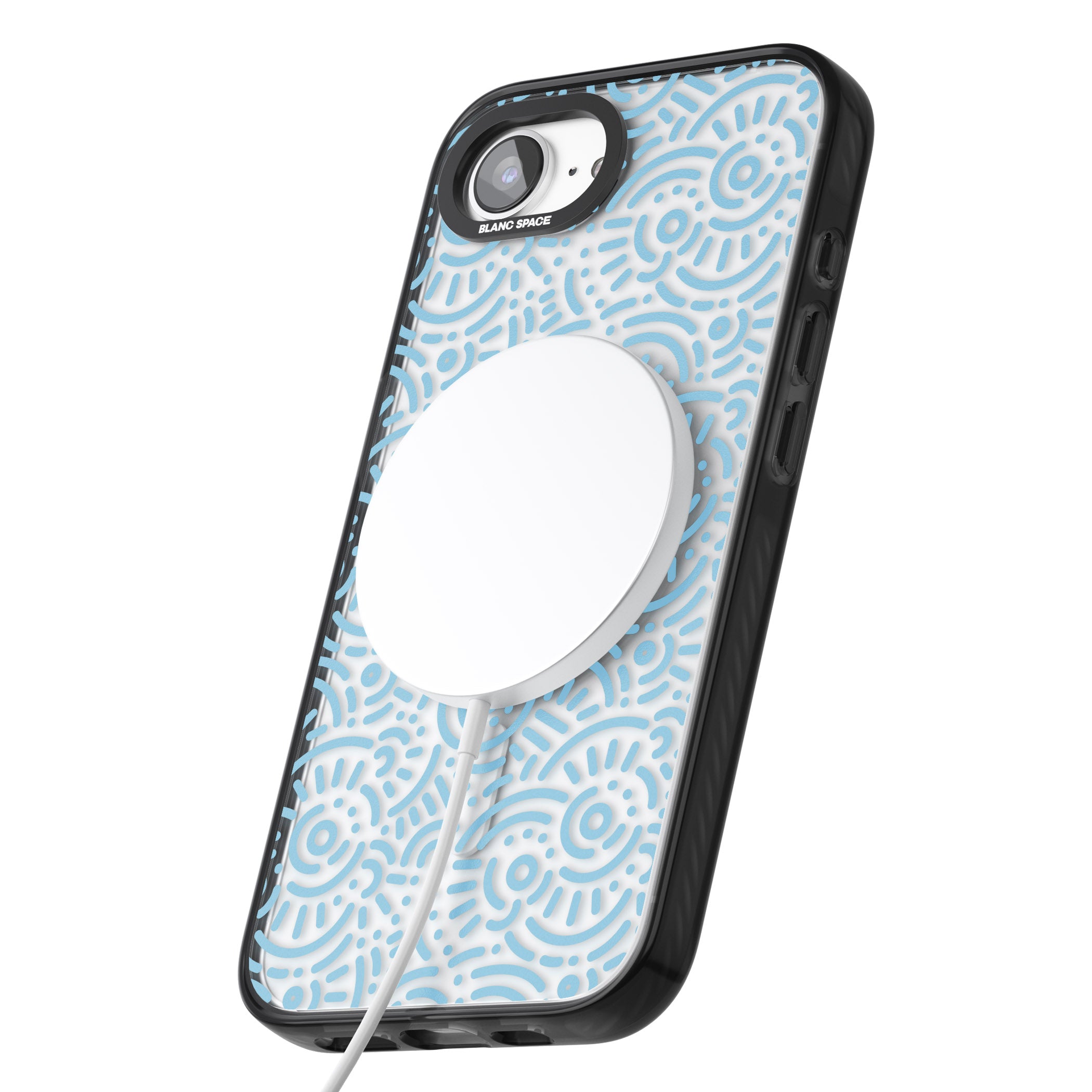 Light Blue Retro Pattern