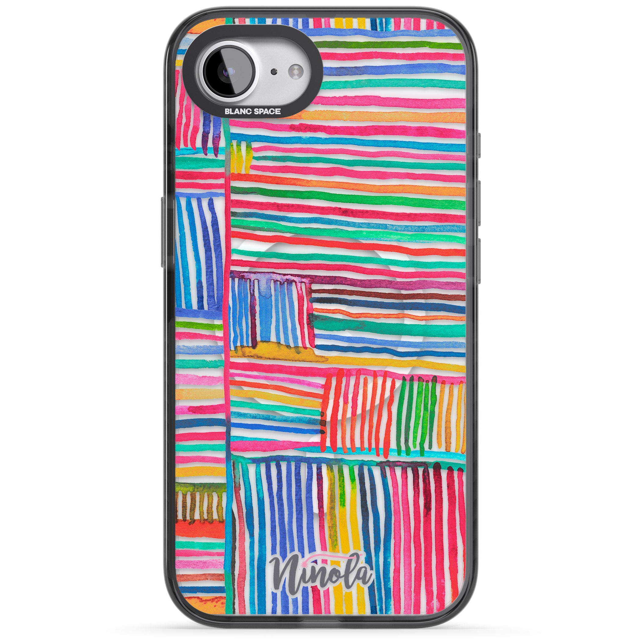 Vibrant Watercolor Lines